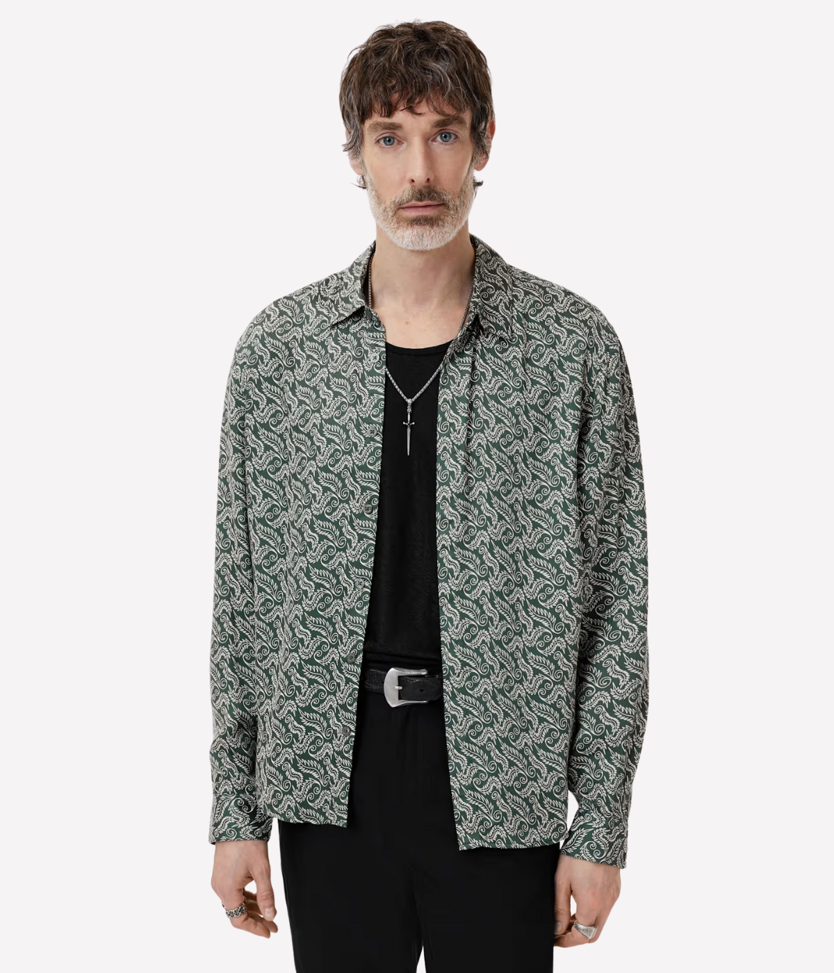 Rodney Long Sleeve in Moss