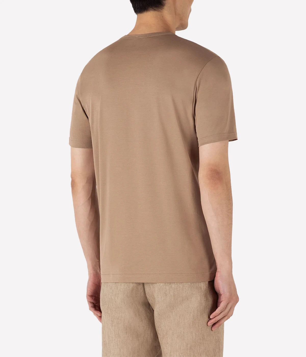 SS Crew Neck T-Shirt in Dune