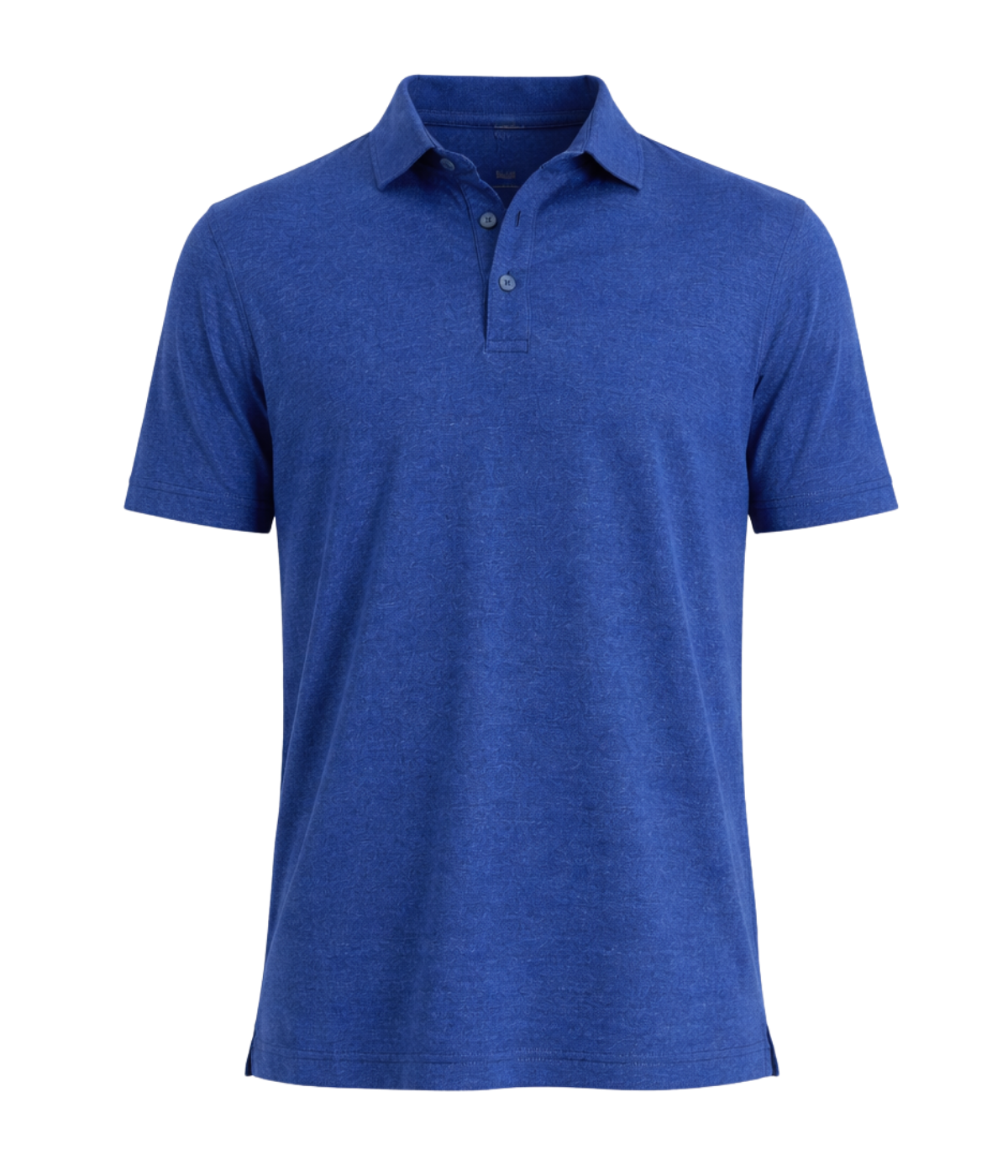 Short Sleeve Polo in Cobolt Blue