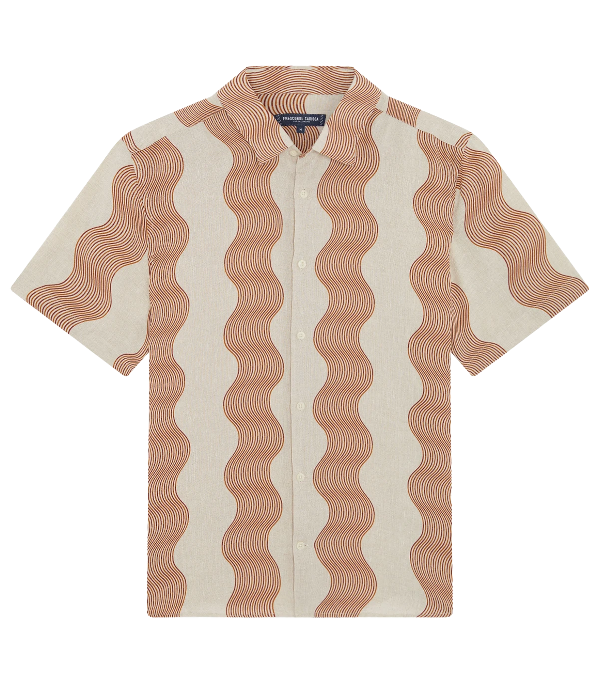 Castro Duo Cabana Short Sleeve Shirt Ecru