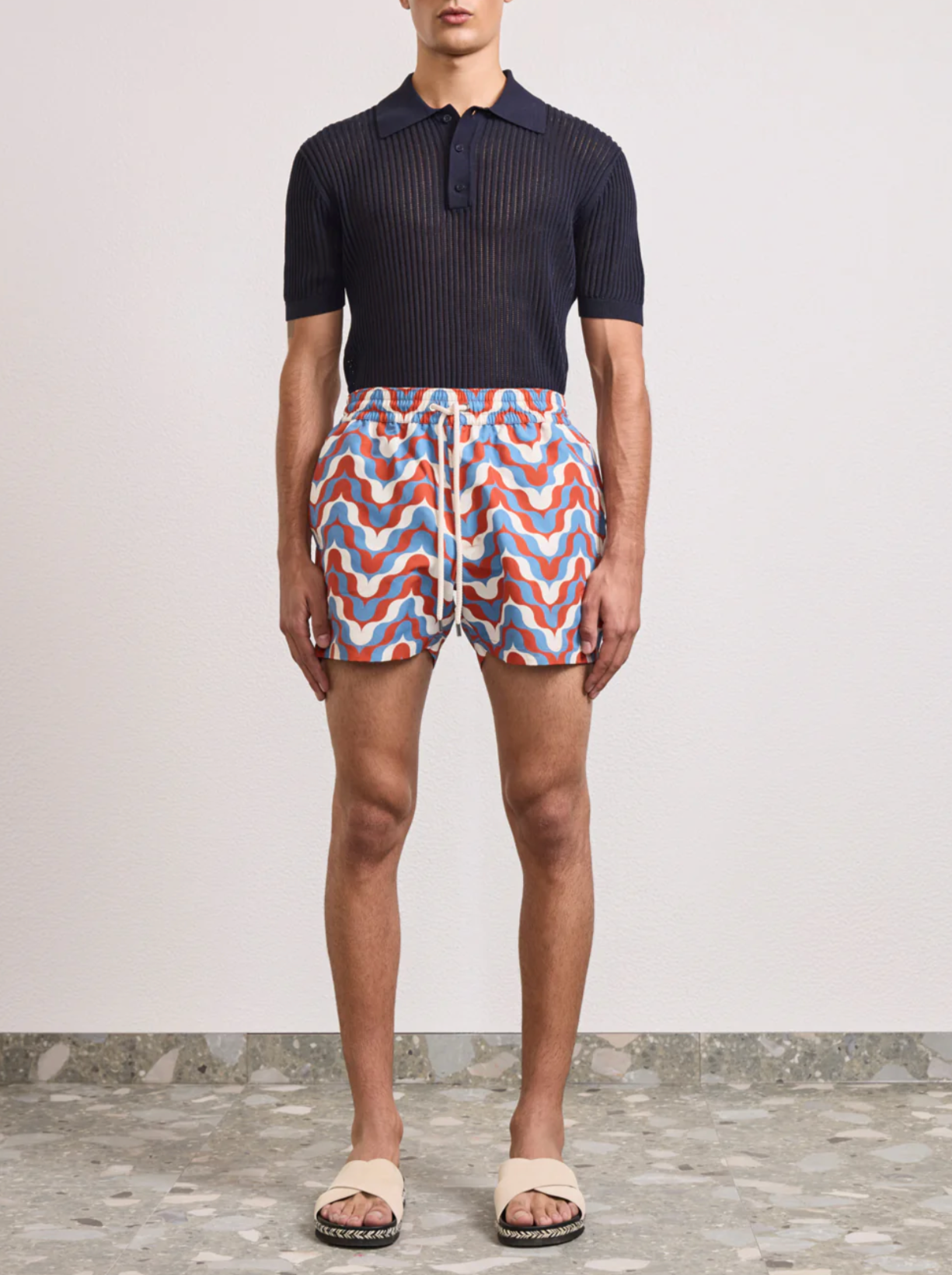 Sport Deserto Swim Shorts in Burnt Orange