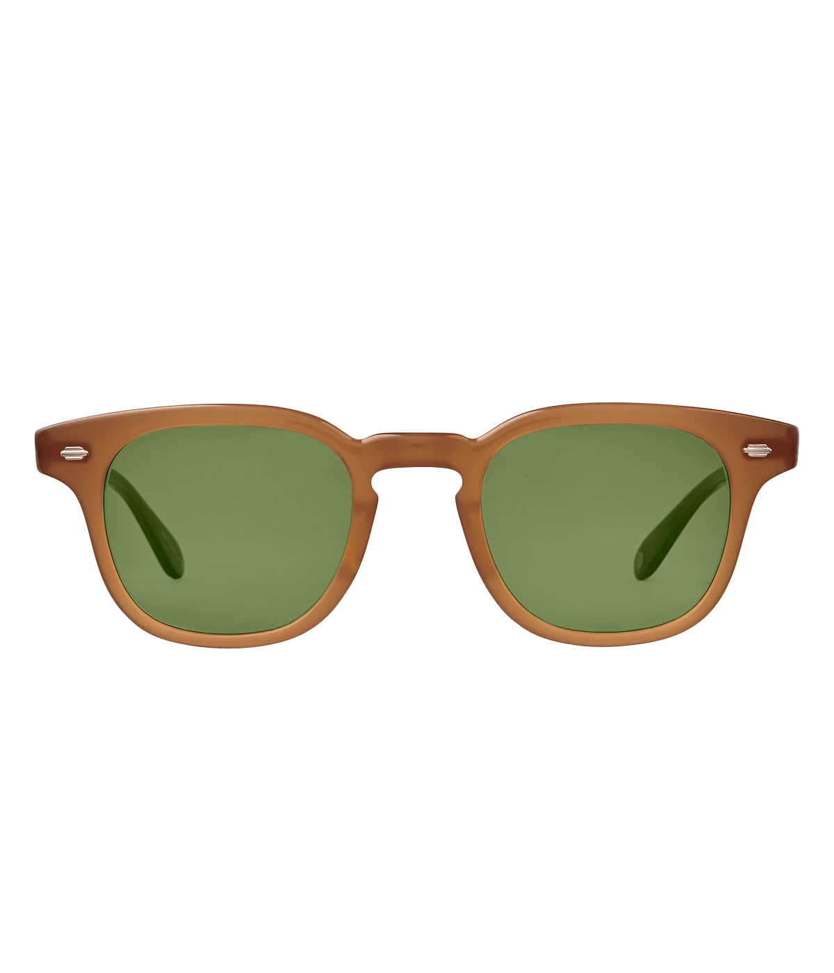 Compact square frame with thicker acetate, custom Braid filigree core wire, and Skyline plaque. Hand-finished with a keyhole nose bridge and 100% UV protection. Stylish and functional, inspired by 50s eyewear.