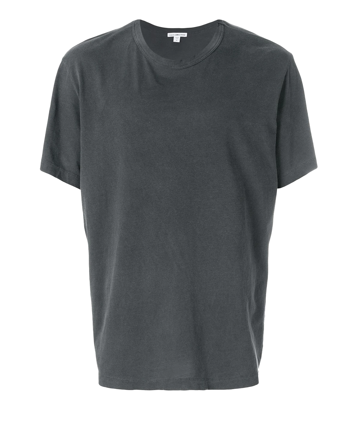 Short Sleeve Crew in Flannel Pigment