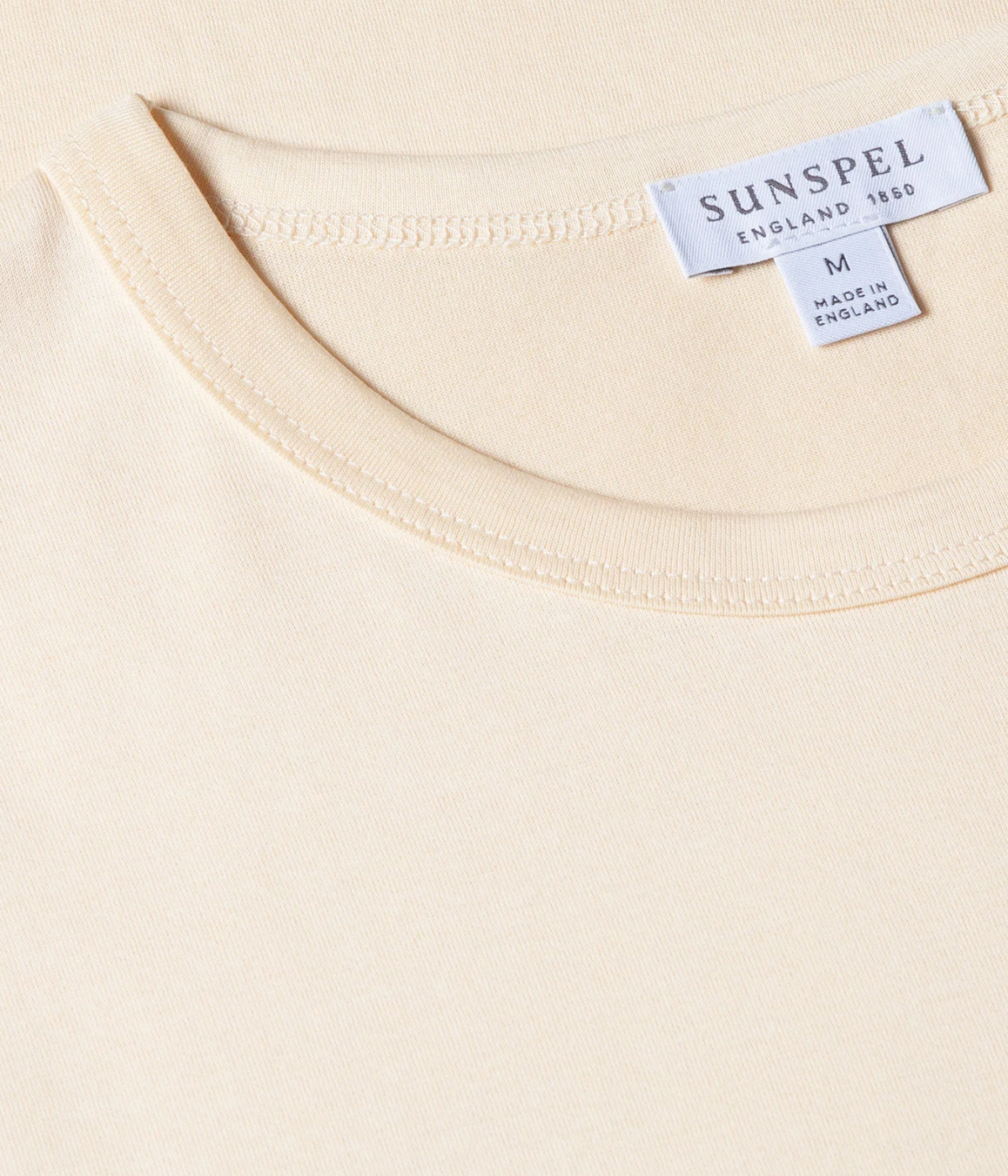 Short Sleeve Crew Neck T-Shirt in Undyed