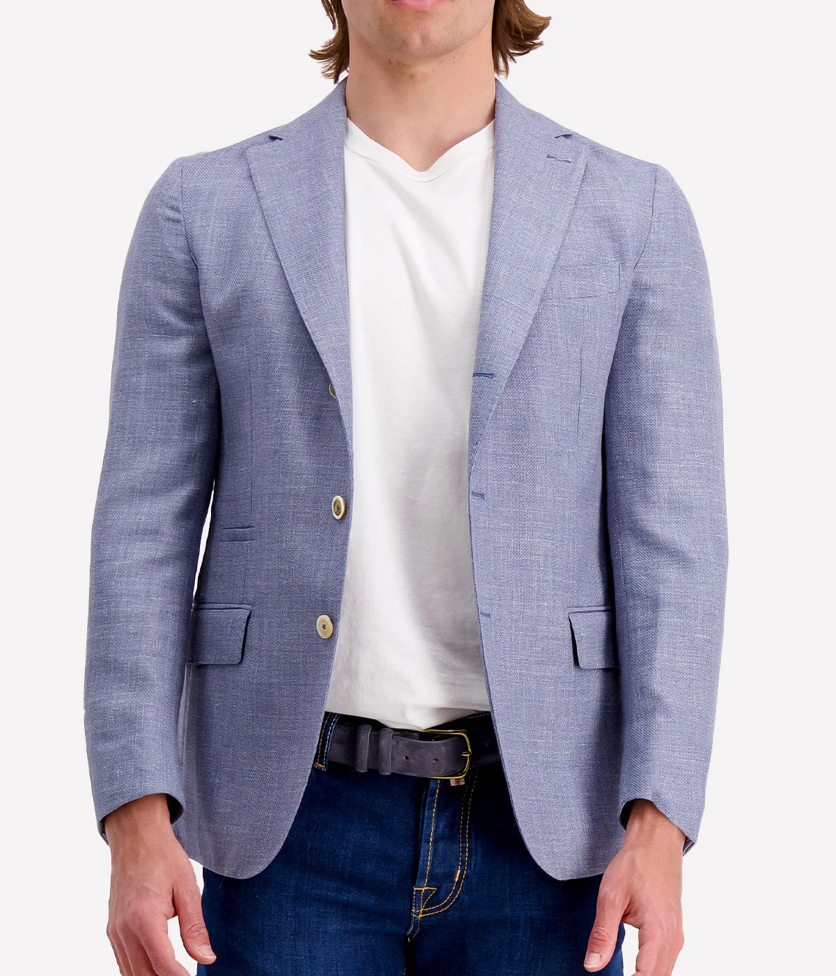 *FINAL SALE* Single Breasted Jacket in Denim