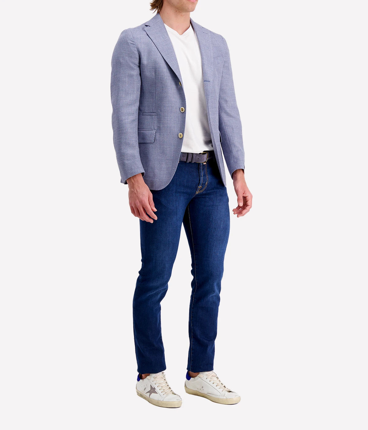 *FINAL SALE* Single Breasted Jacket in Denim