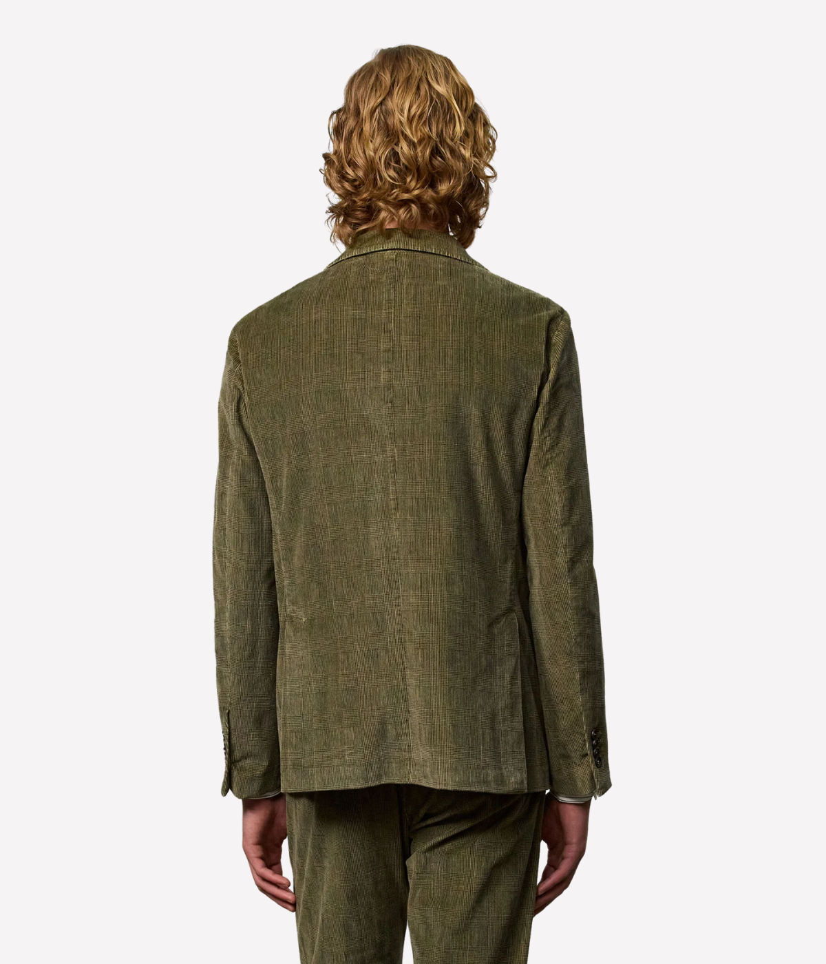 Suit Jacket w Pant in Verde