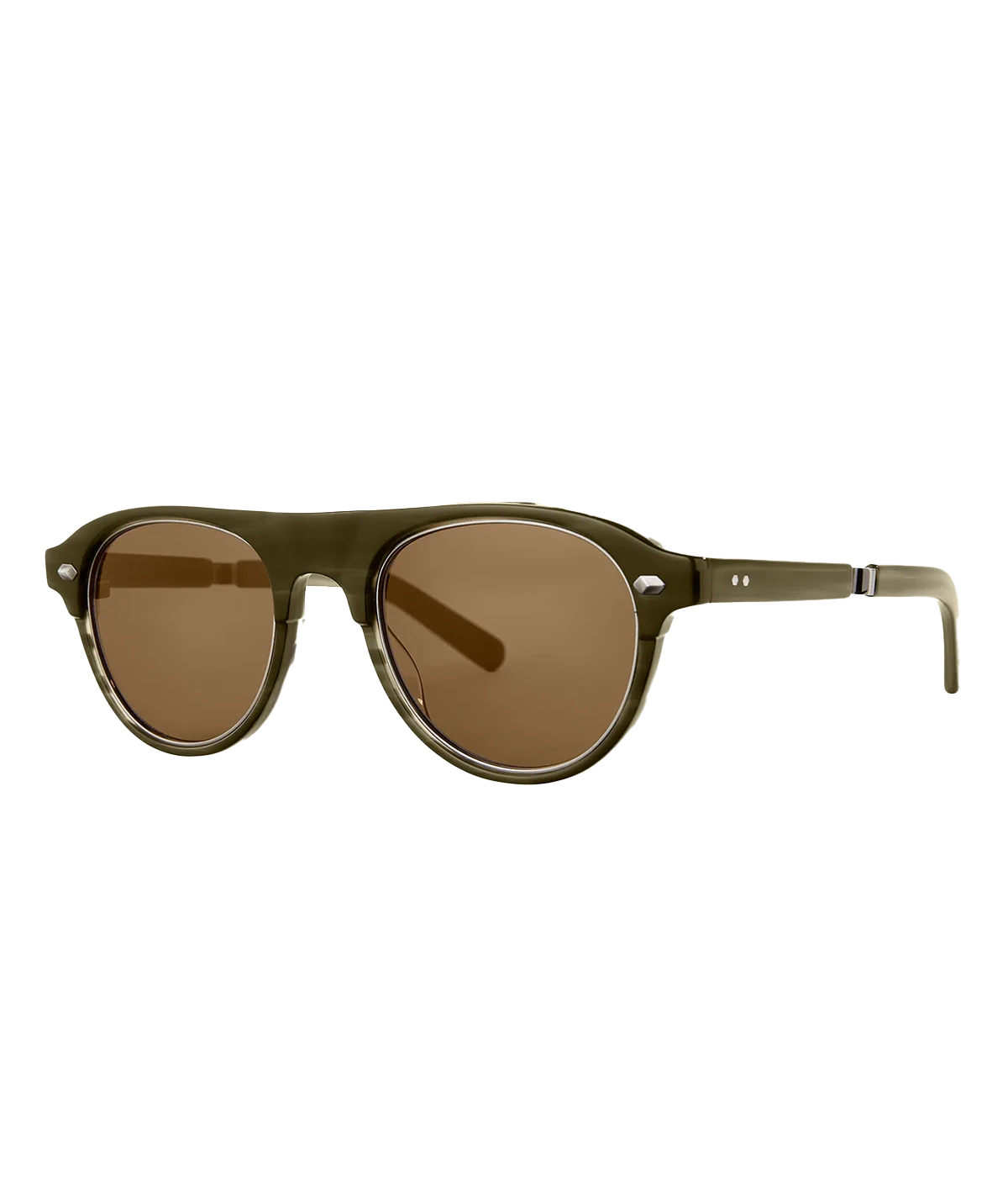 Stahl Sun 49 Sunglasses in Kelp & Pewter