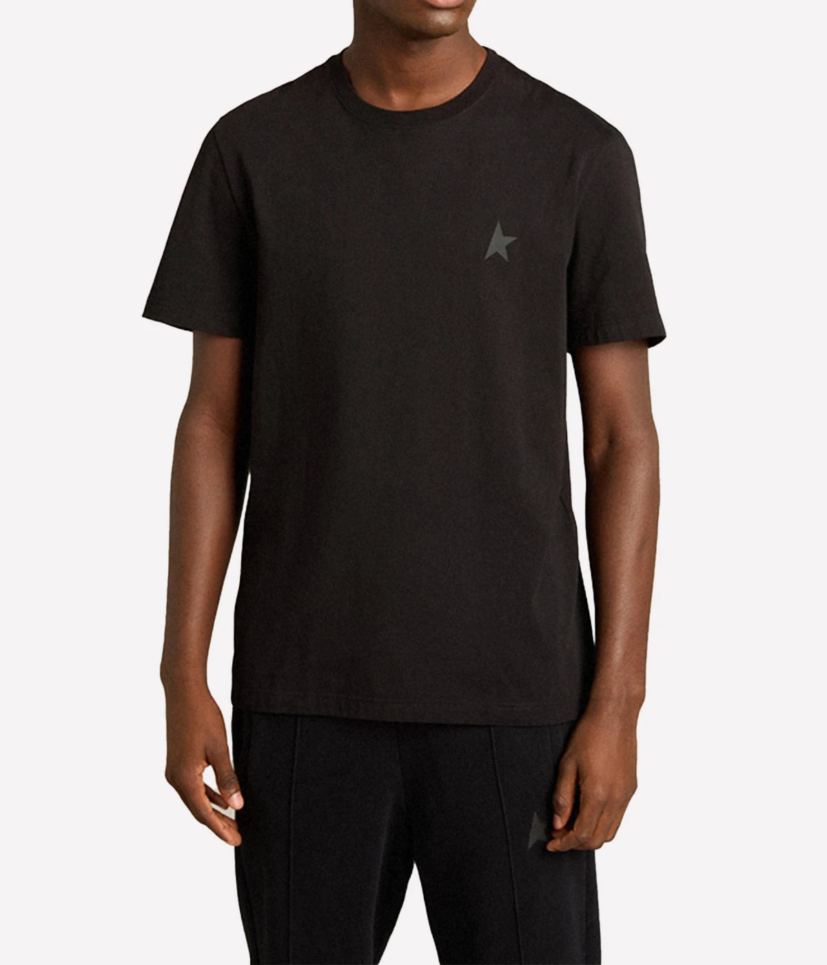 Star Regular T-Shirt in Black