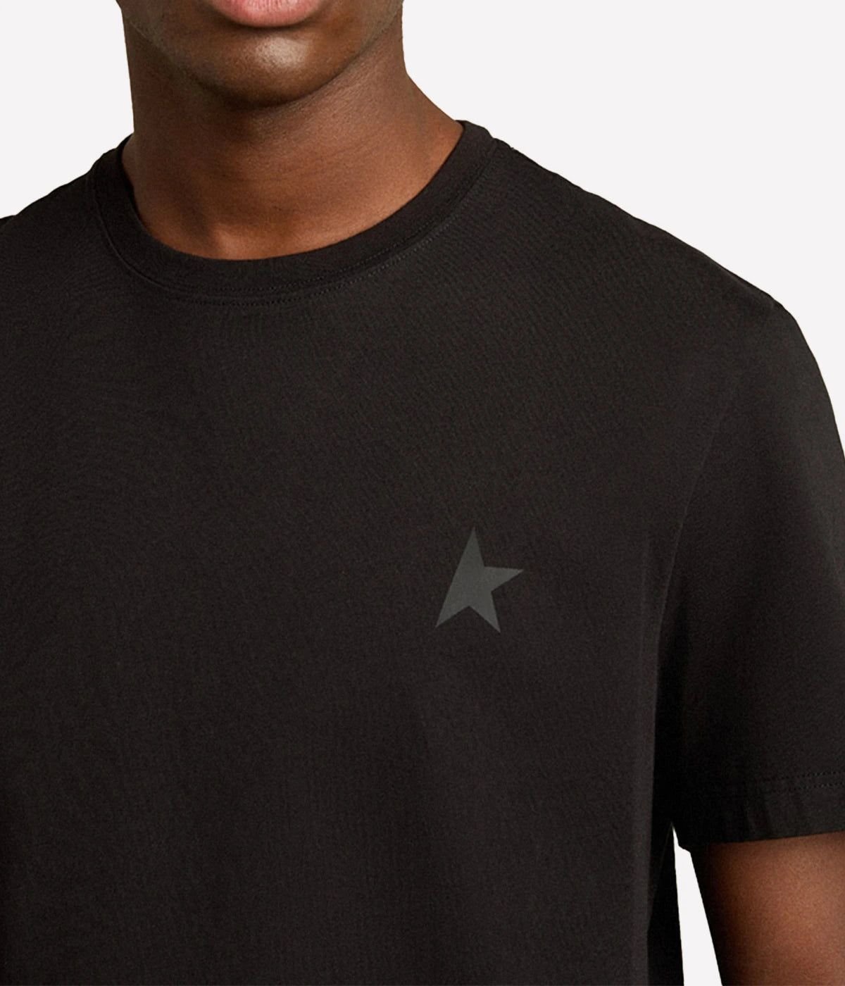 Star Regular T-Shirt in Black