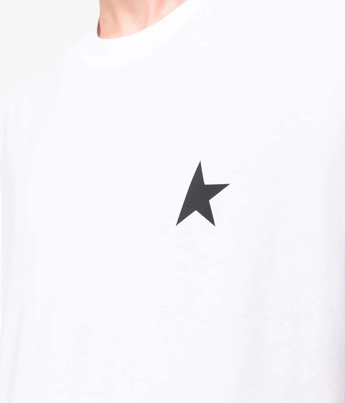 Star T-Shirt in Optic White & Black