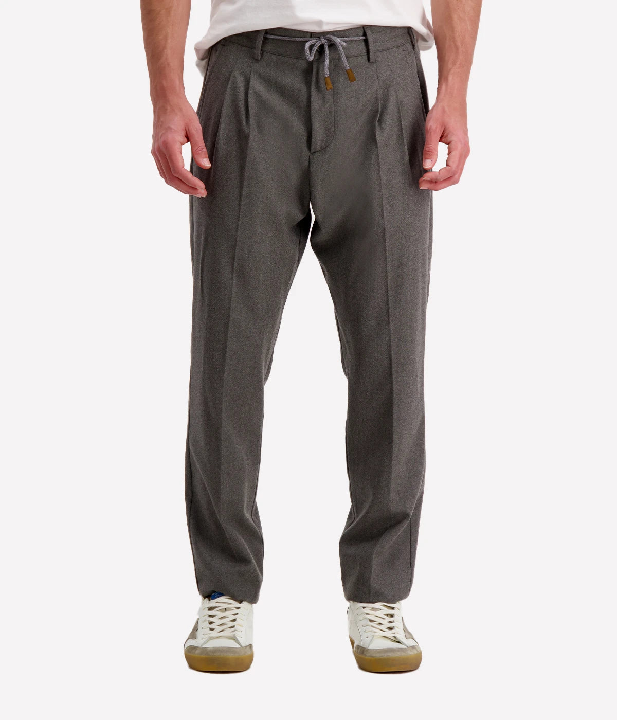 Suit Pants in Military Green