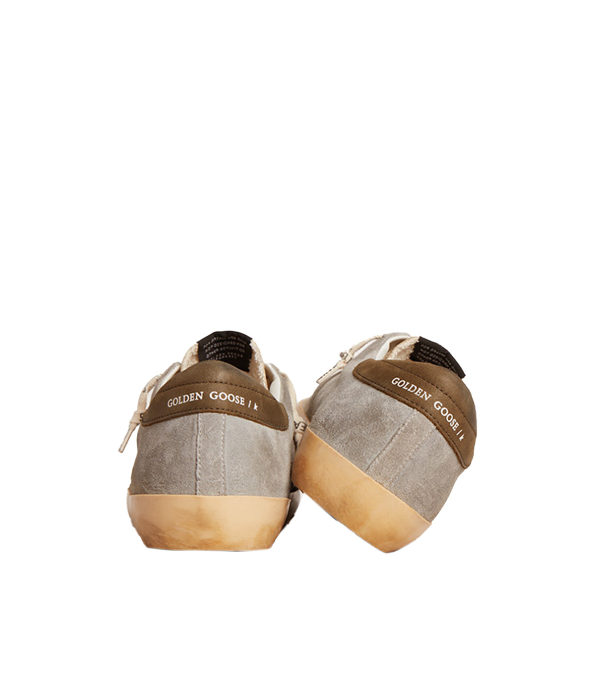 Super-Star Nabuk Sneaker in Grey, Back & Forrest