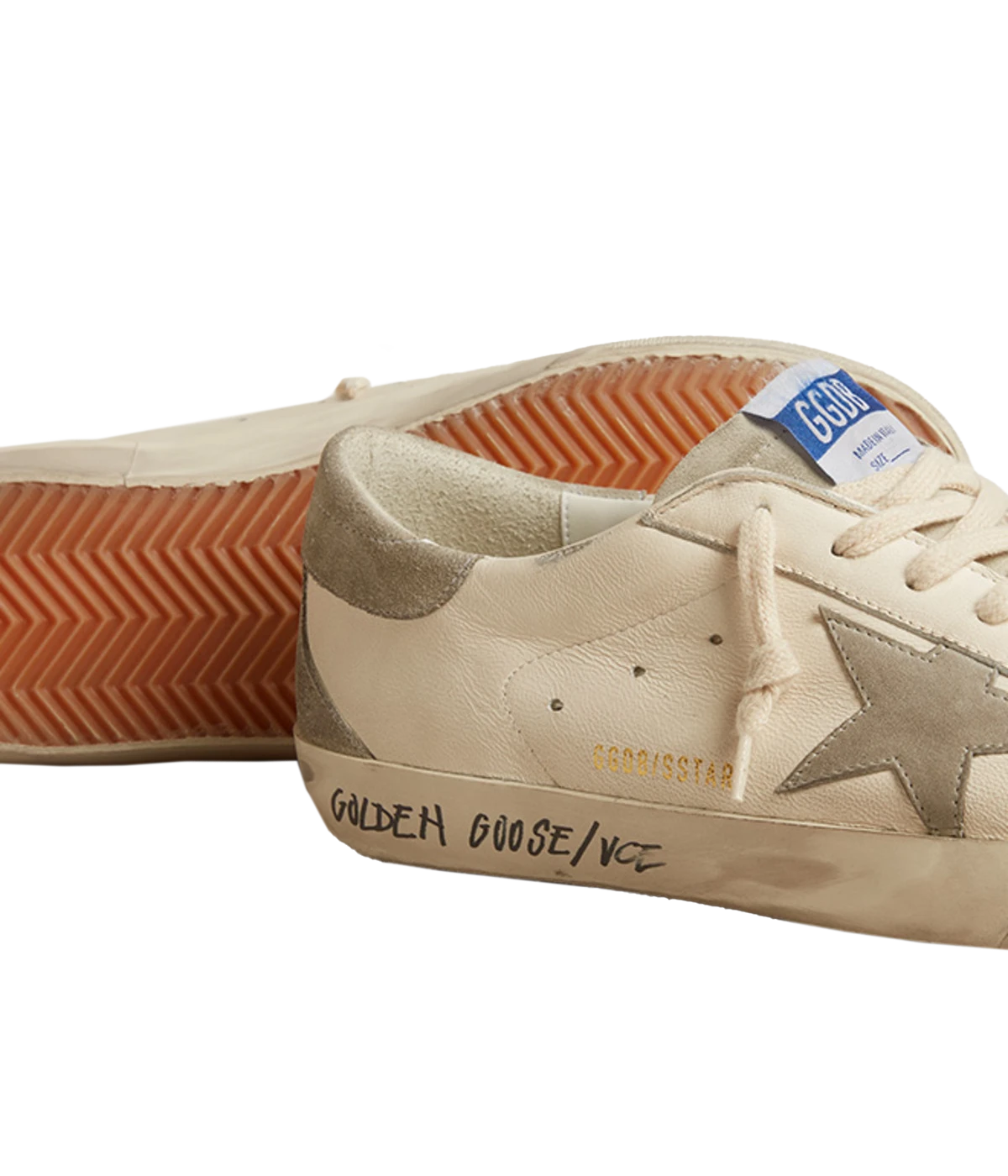 Super Star Sneaker in White, Ice & Grey