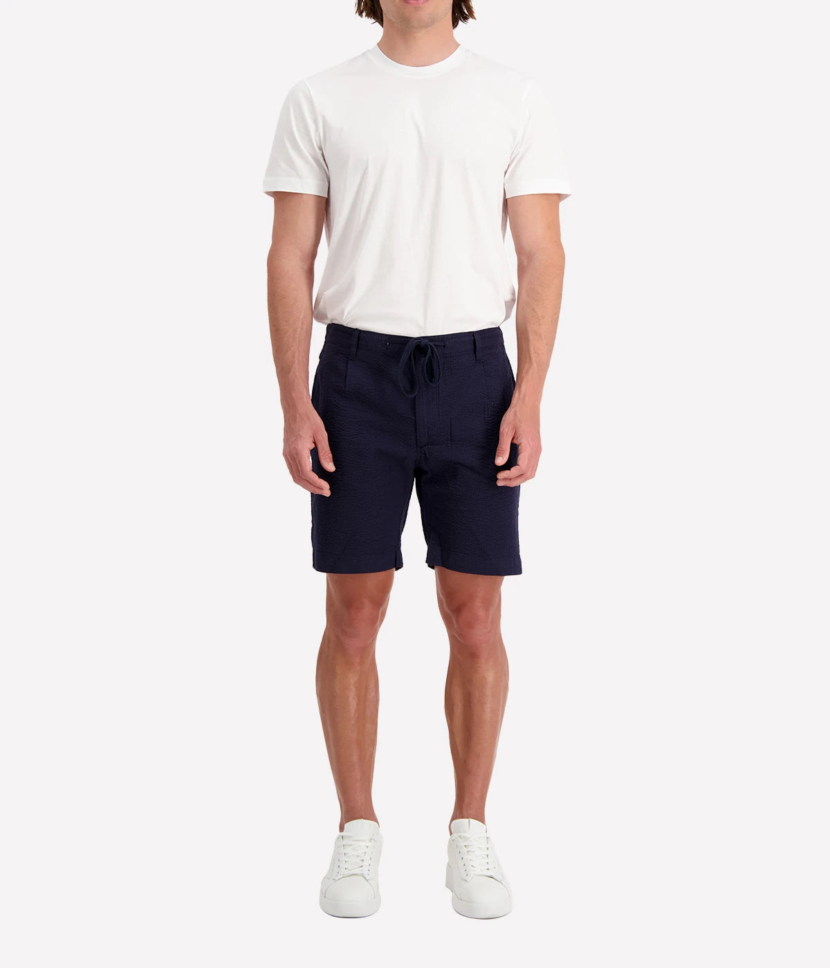 *FINAL SALE* Tank Woven Shorts in Navy