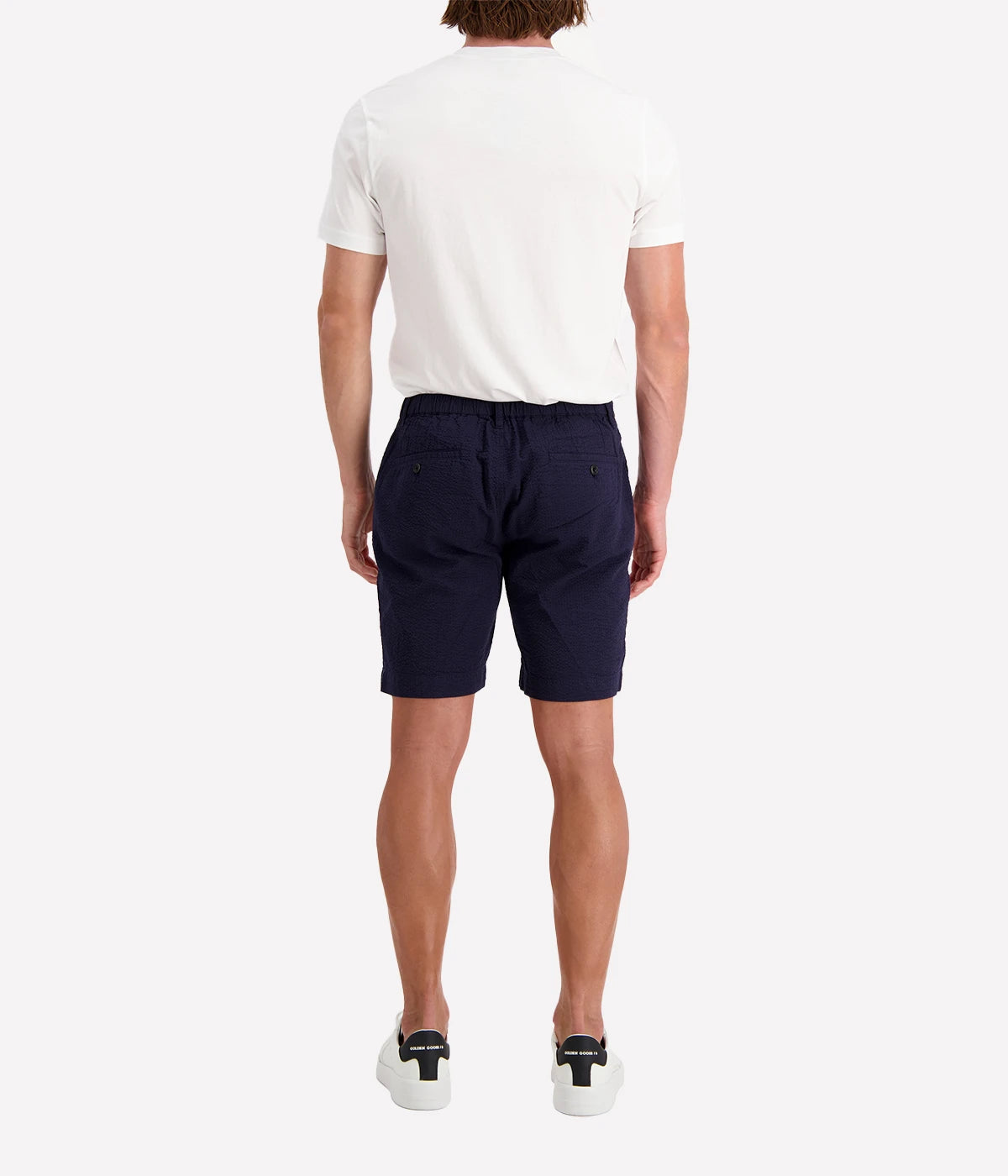 *FINAL SALE* Tank Woven Shorts in Navy