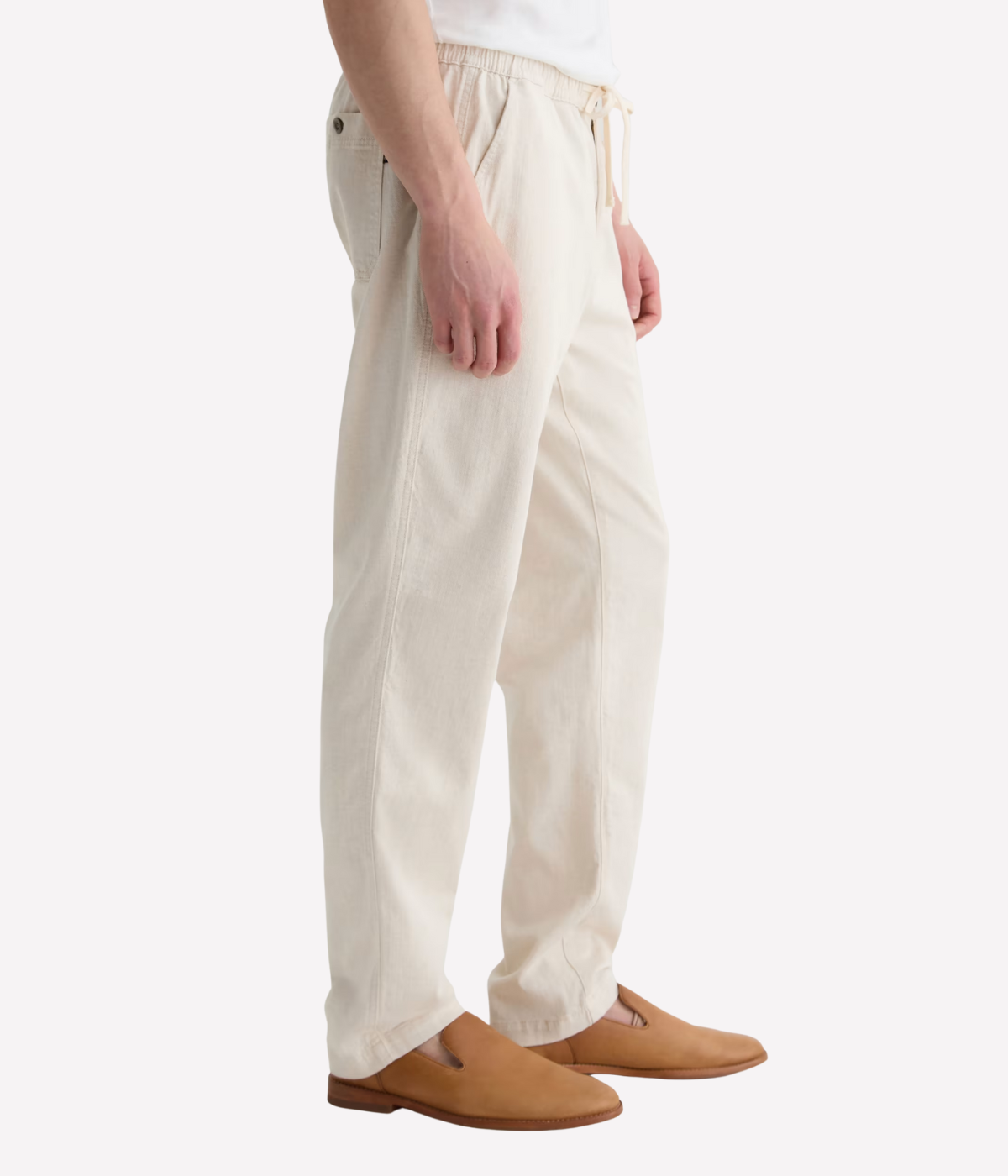 Tate Pant in Natural