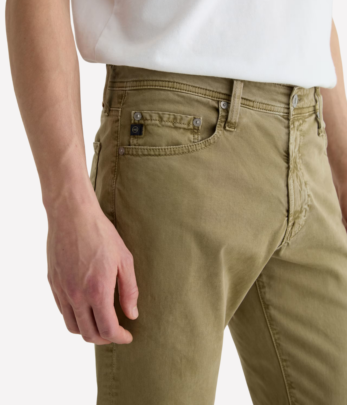 Tellis Jean in Sulfur Sweet Agave