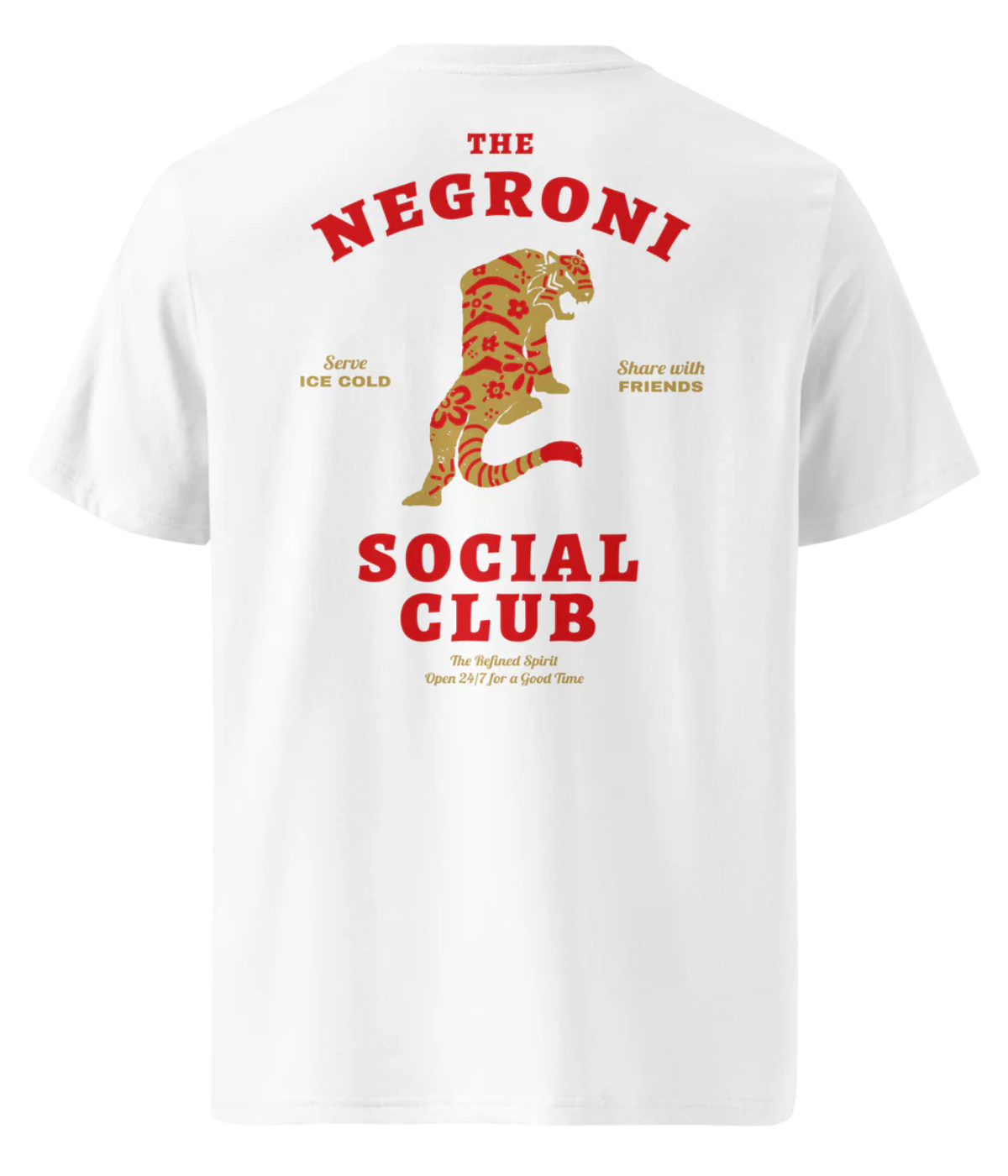 The Negroni Social Club Tee in White