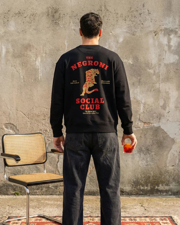 Negroni Social Club Sweatshirt in NAVY