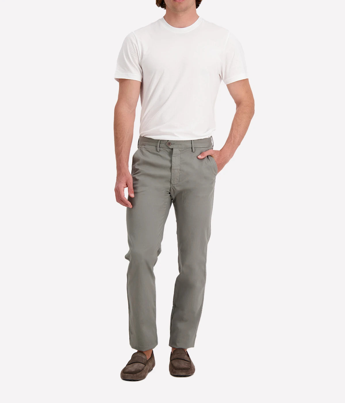 *FINAL SALE* Tobby Woven Pants in Vert De Gris