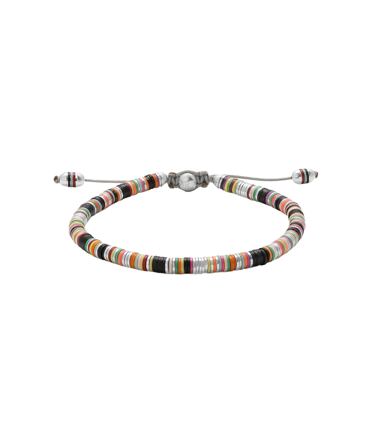 Malli African Disc Bracelet in Black Mis