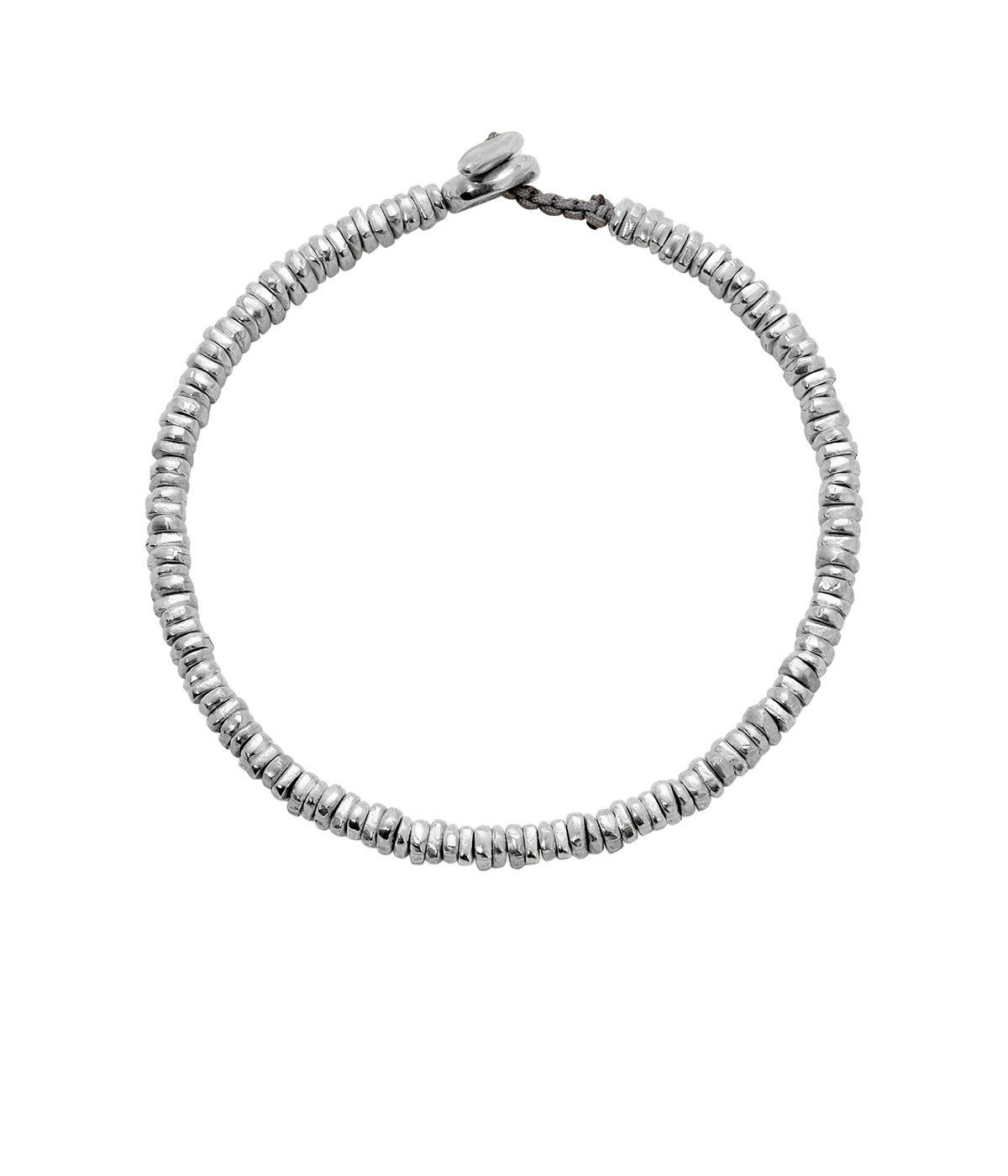 Meander Small Silver Bracelet in Silver