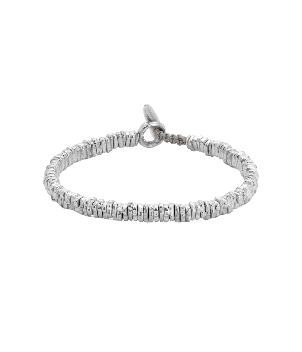 Meander Small Silver Bracelet in Silver
