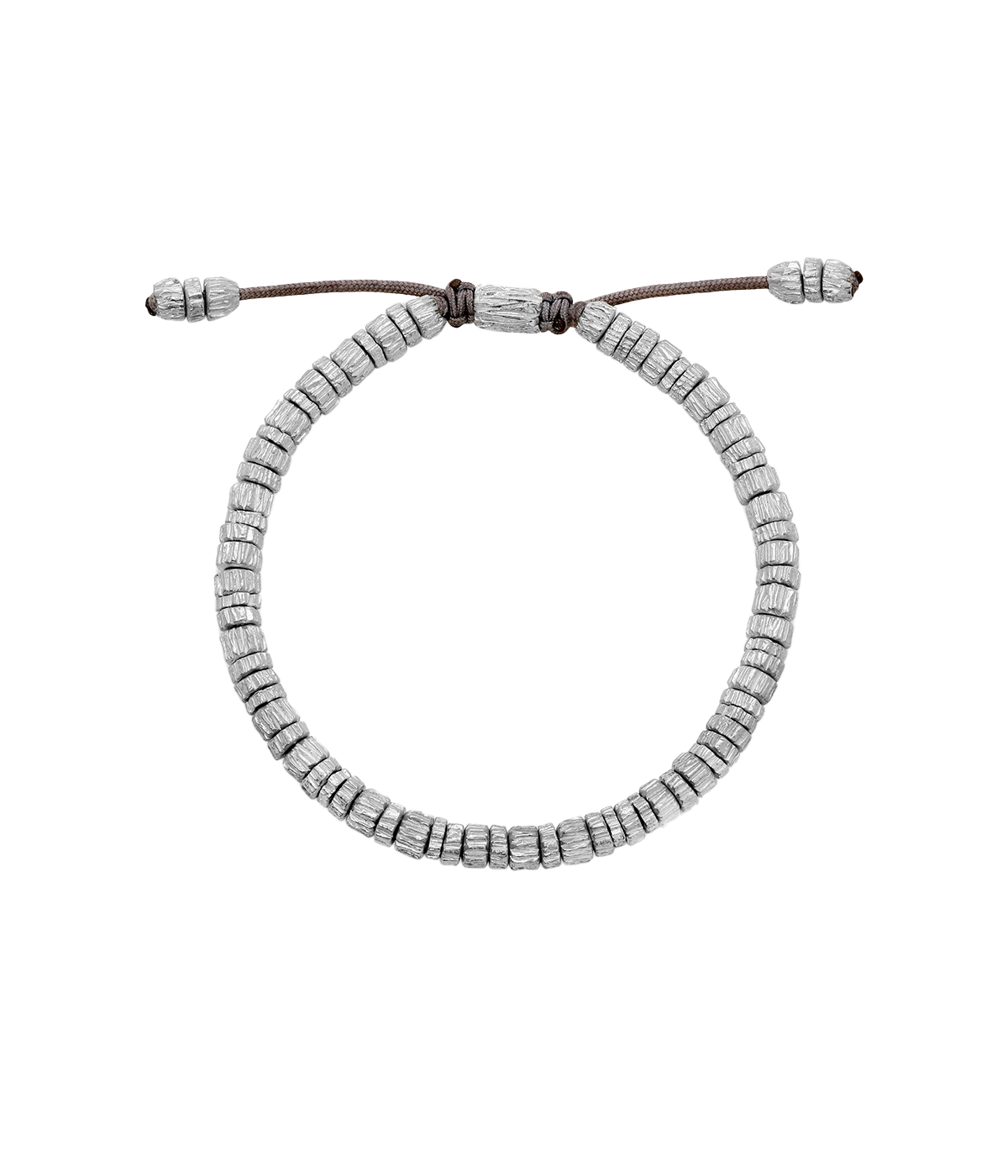 Woody Silver Bracelet in Wood