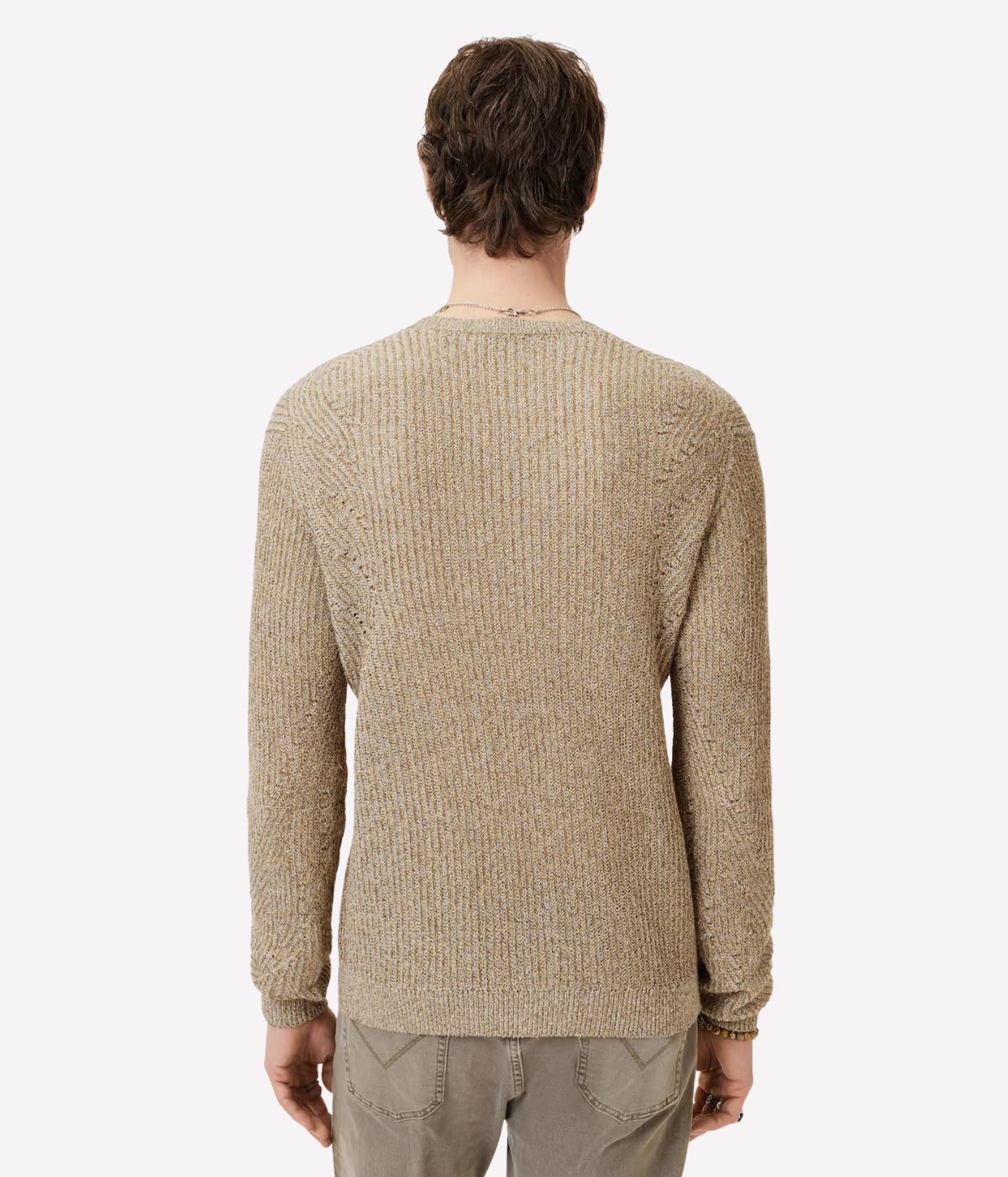 Vejano Regular Fit Crewneck in Cork