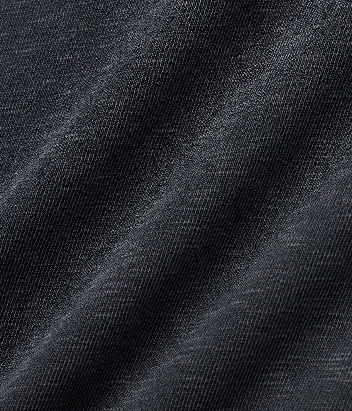 Vintage French Terry Sweatshirt in Blue Noir Pigment