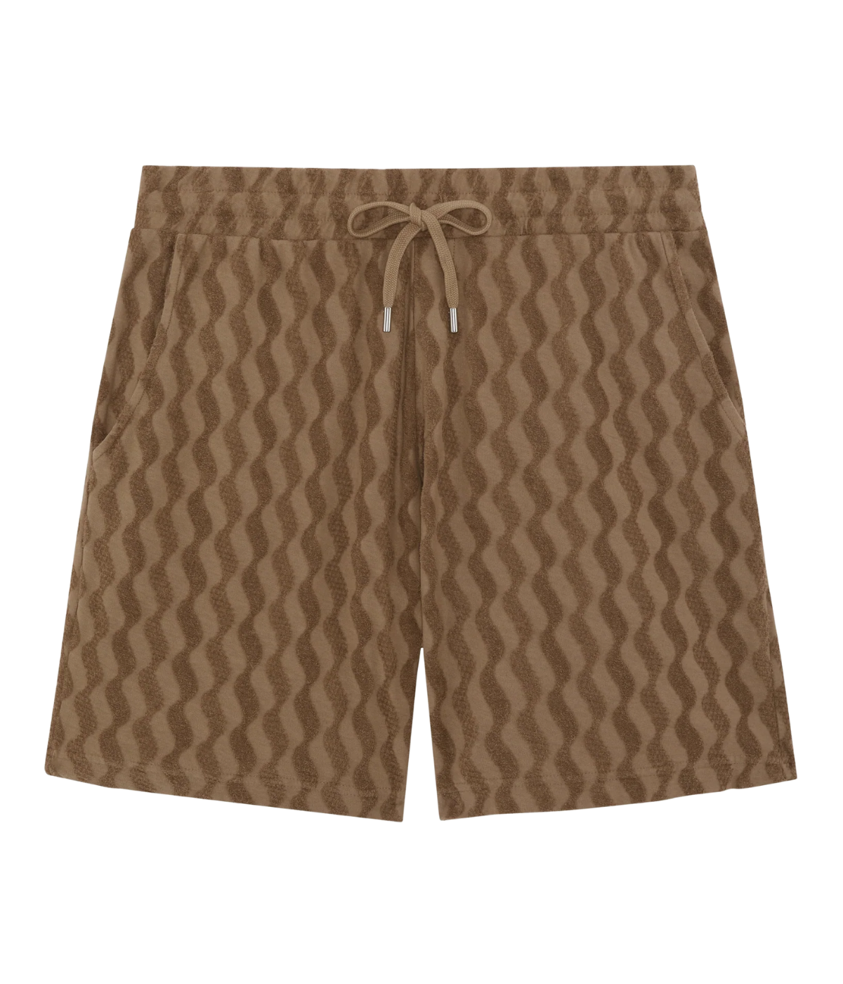 Augusto Listra Terry Shorts In Caramel