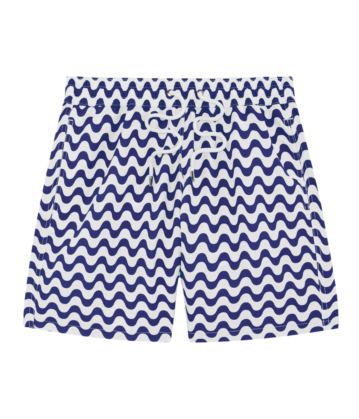 Santos Swim Short Copacabana Print In Navy