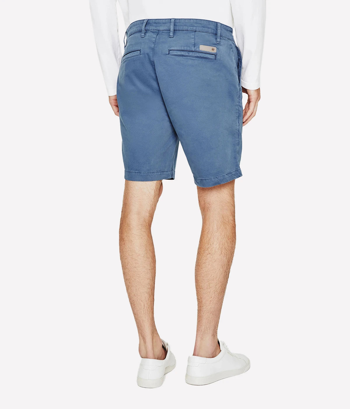Back view of the AG Wanderer Shorts for men, featuring tailored back pockets and a streamlined, polished silhouette.