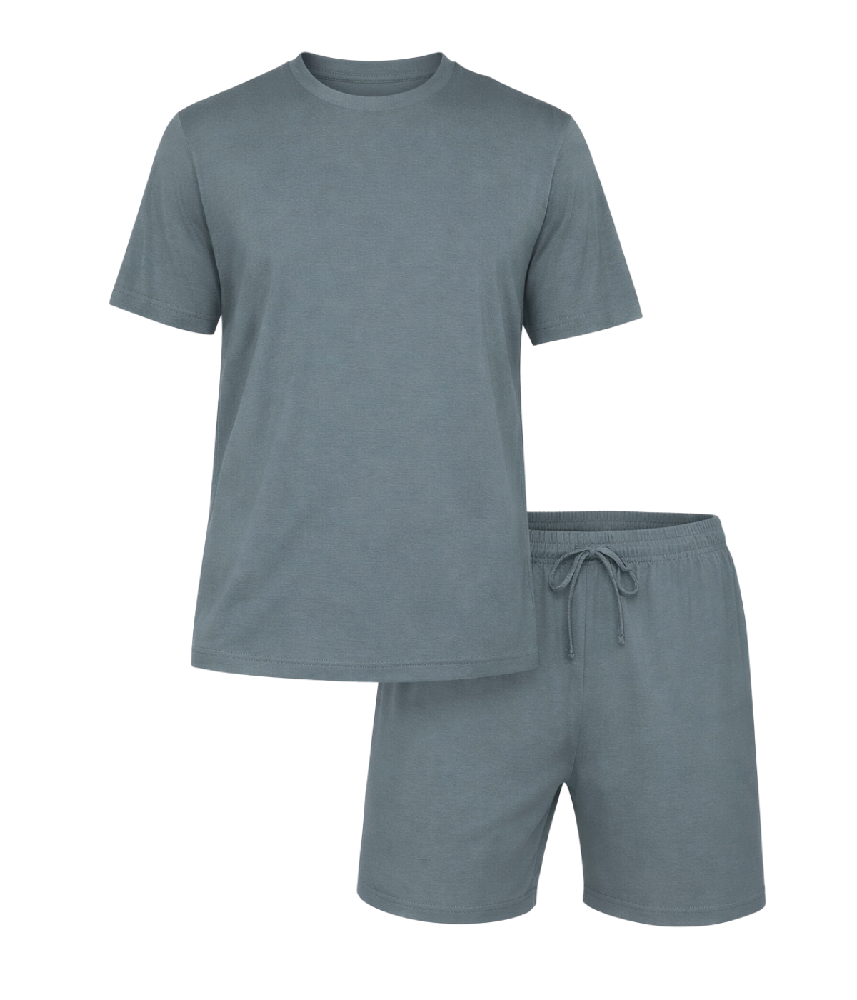 Henry Short PJ Set in Stone Blue