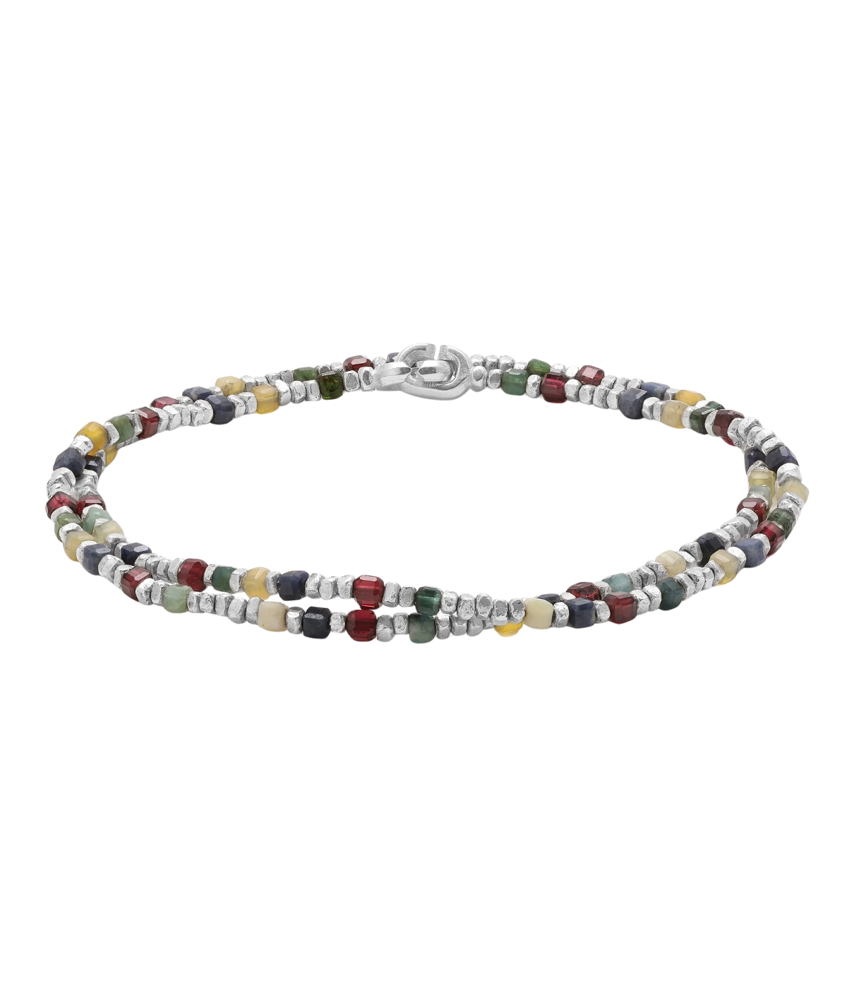 Percep Wrap Bracelet in Multi Gemstone