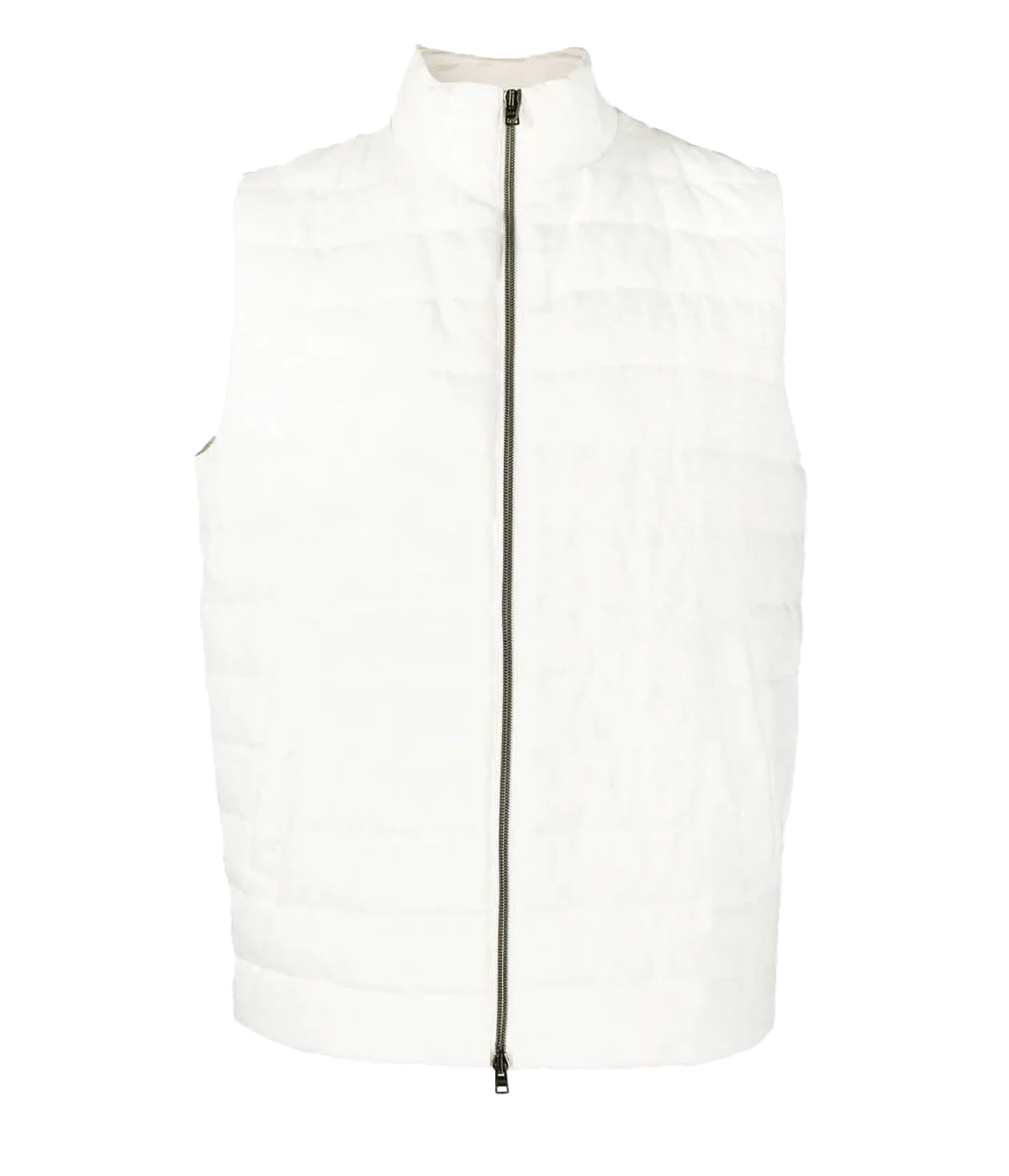 Woven Vest in White