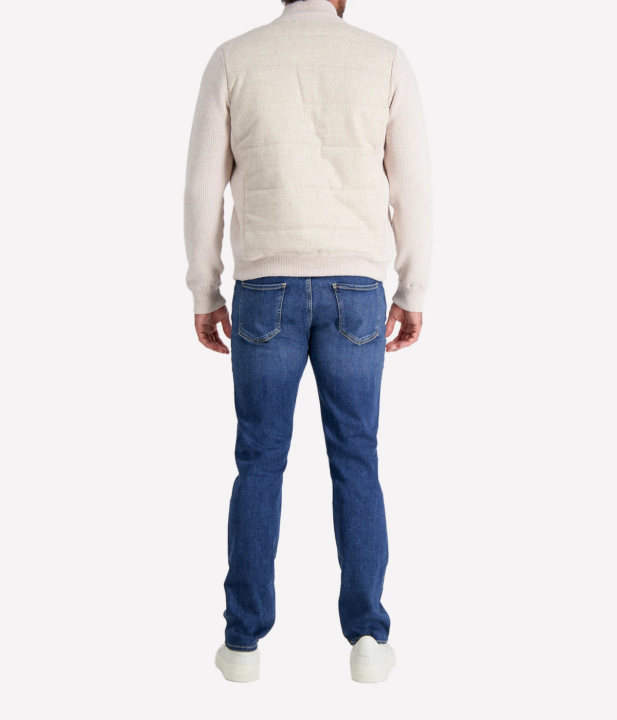 Zip Jacket in BEIGE