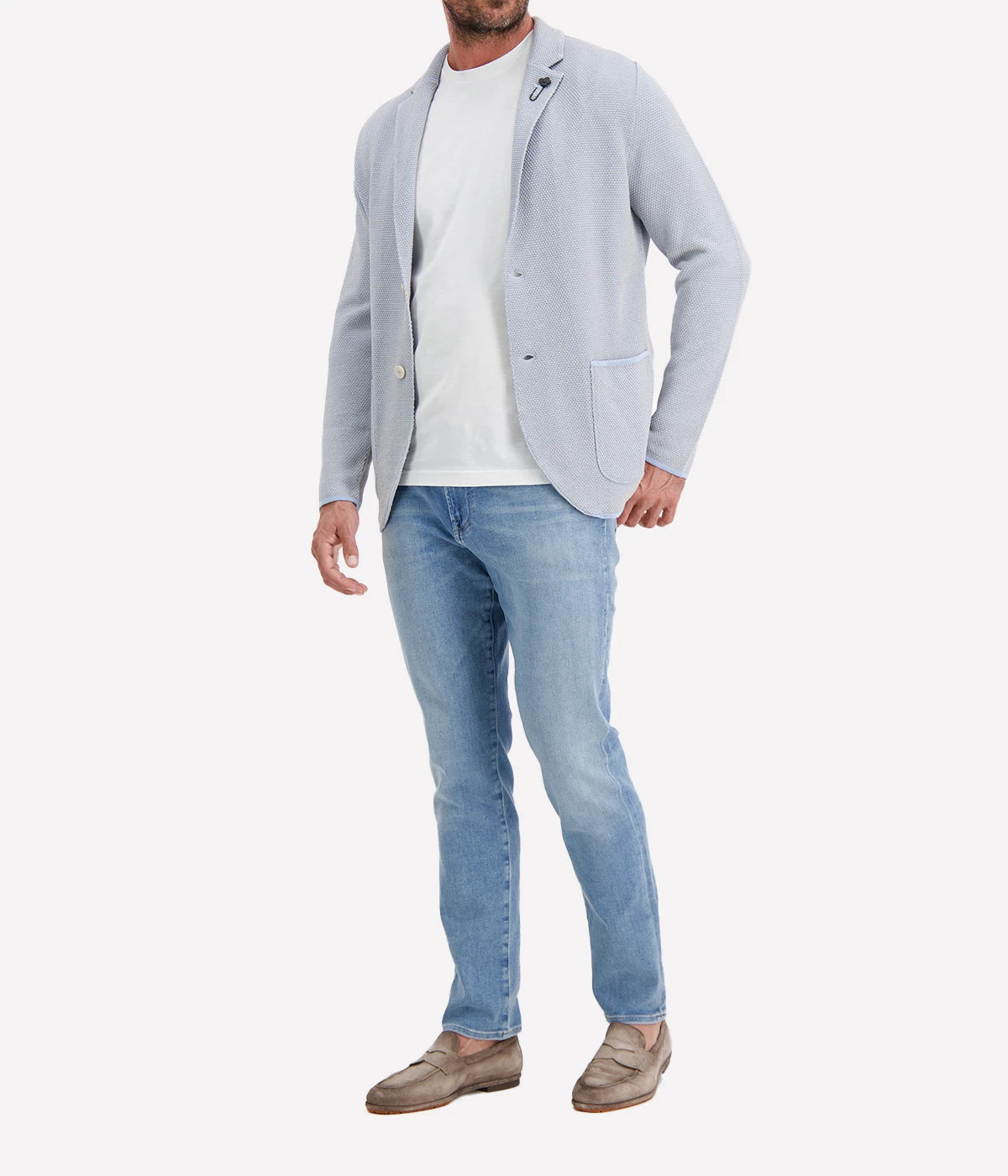 Man Knit Jacket in 810GR