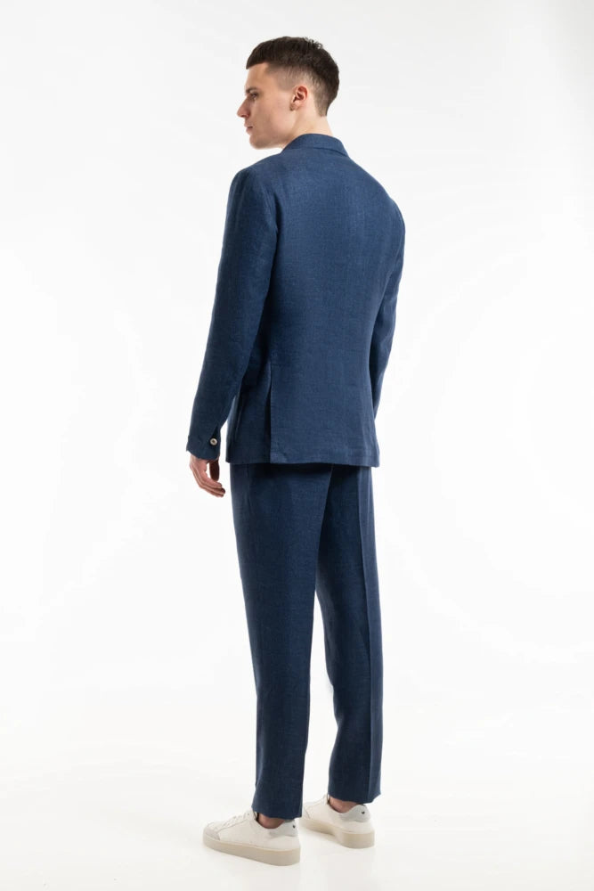 *FINAL SALE* Single Breasted Suit Jacket in Denim