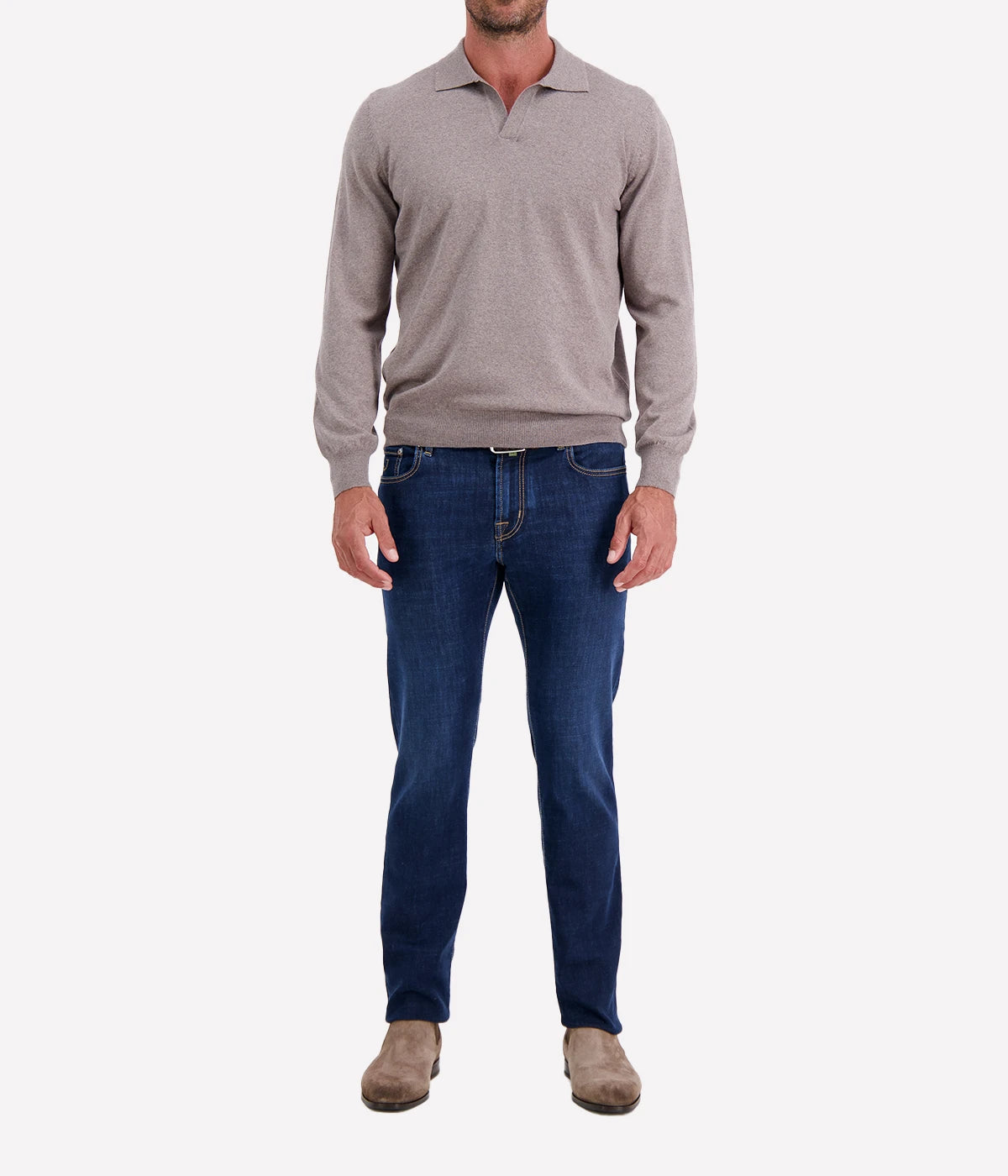 Tennis Longsleeve in Taupe