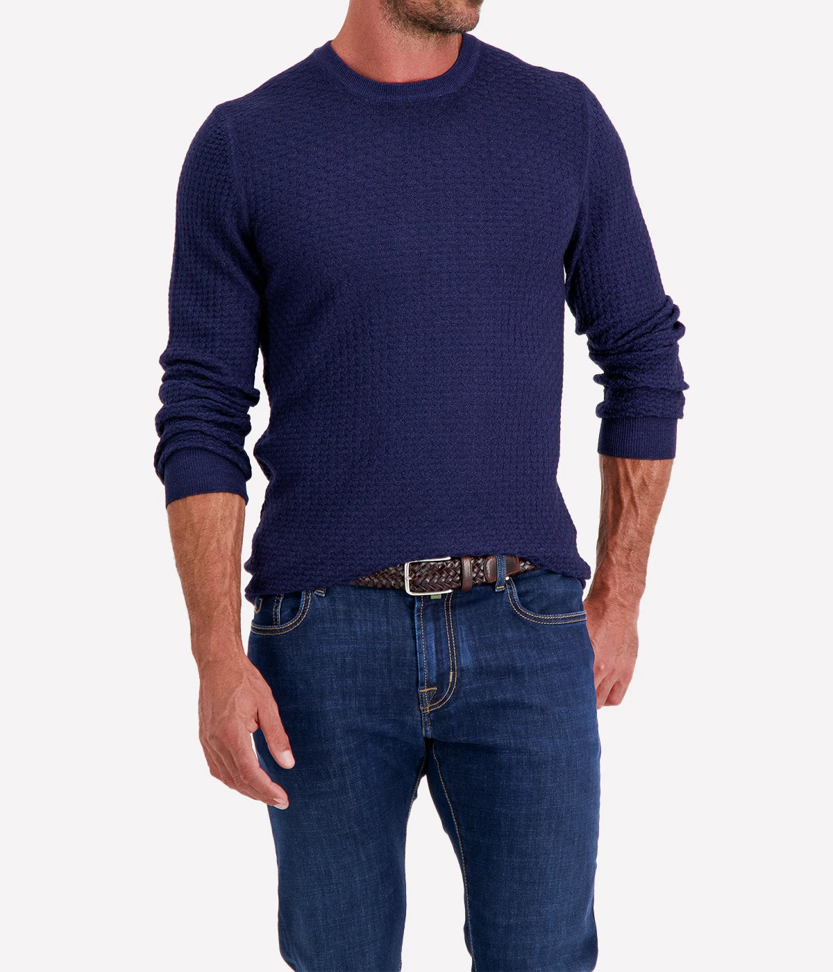 Crew Longsleeve in Royal Blue