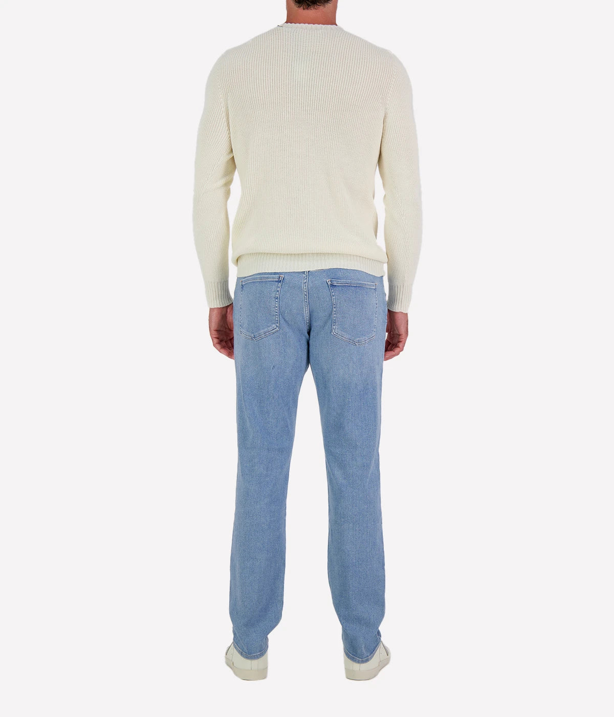Crew Longsleeve in Ecru