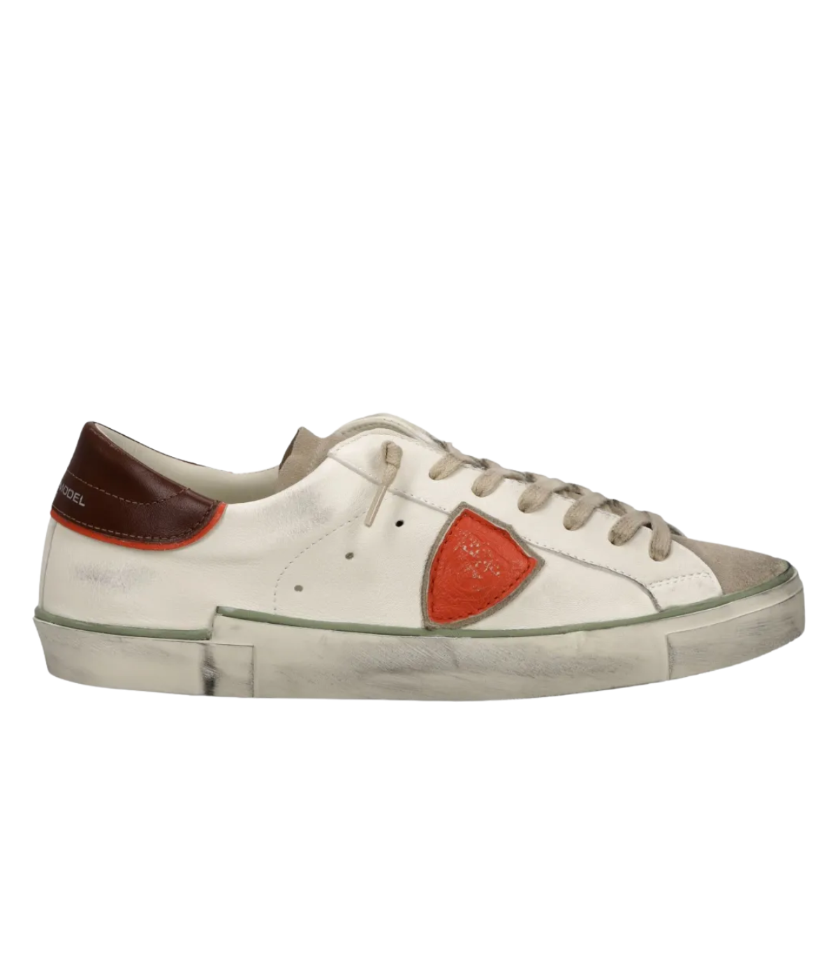 PRSX Low Man in Veau Bordure & Lait Orange