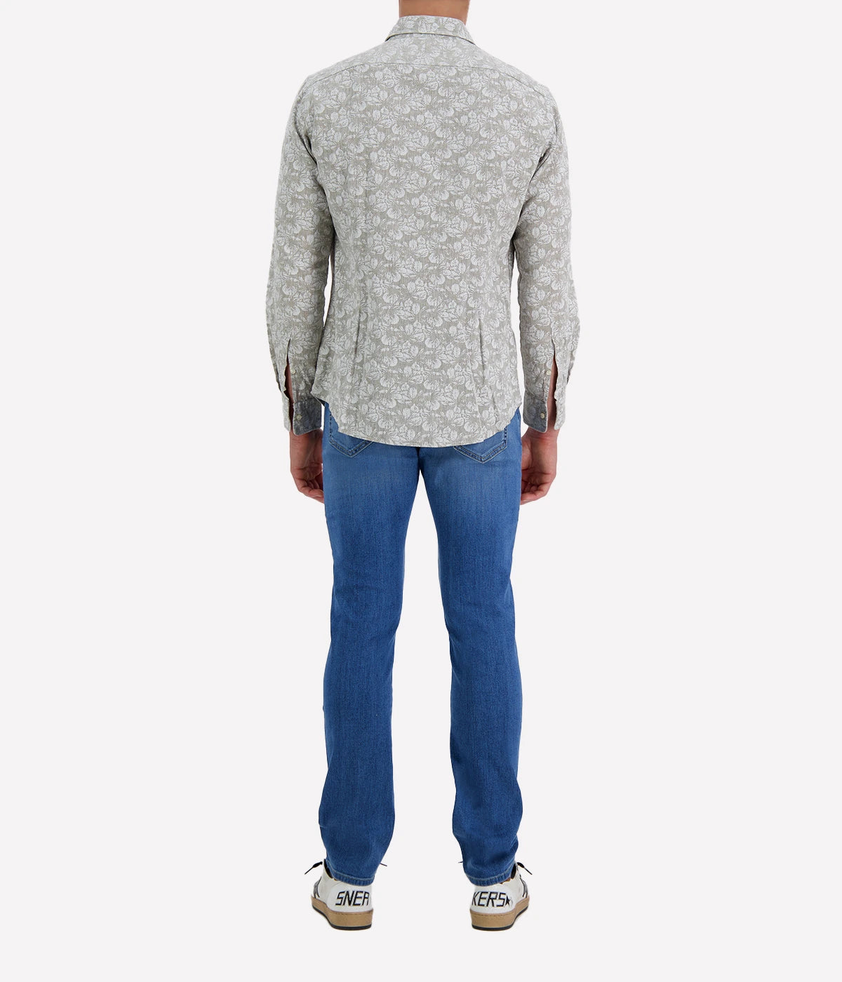 Slim Fit Shirt in Floral Print