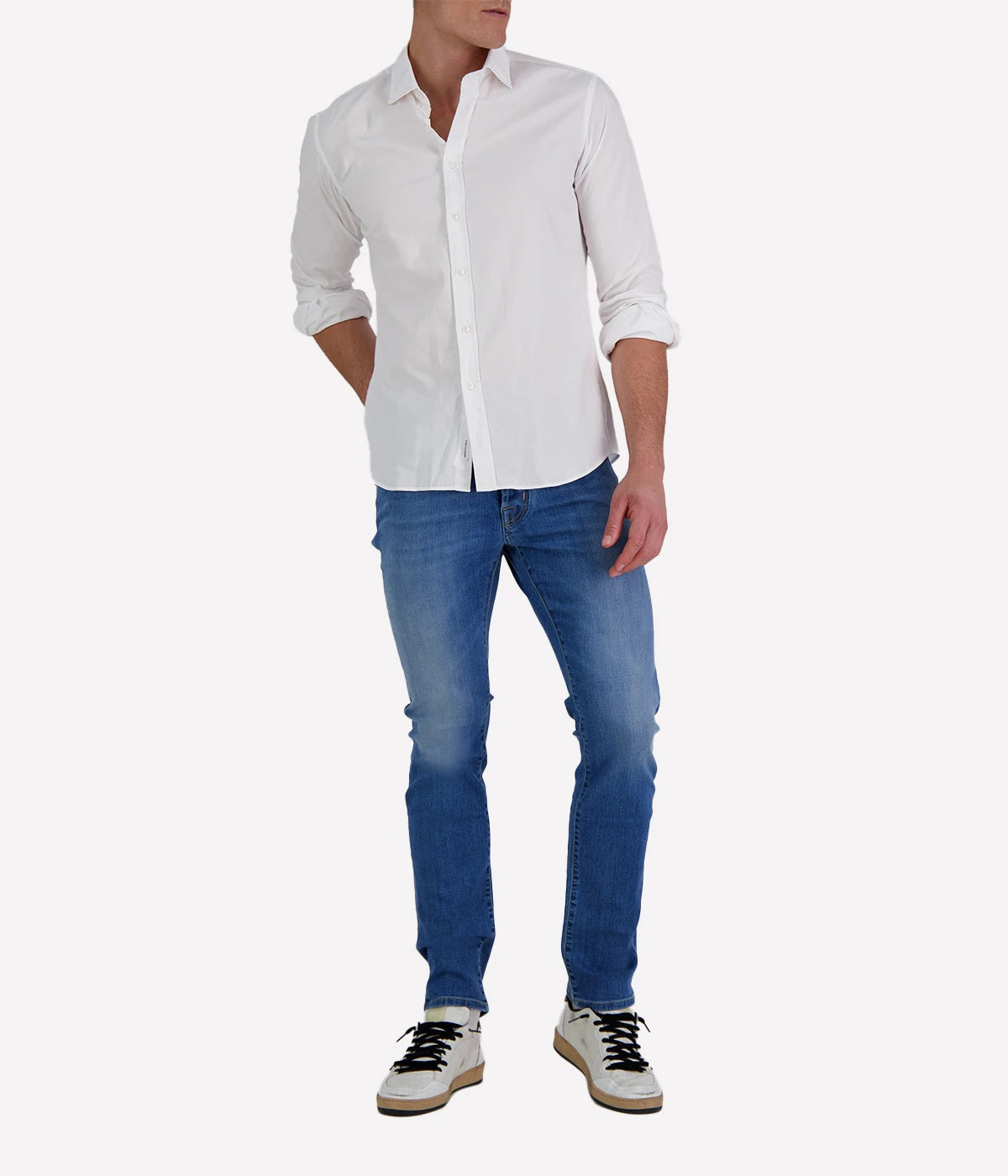 Slim Fit Shirt in White