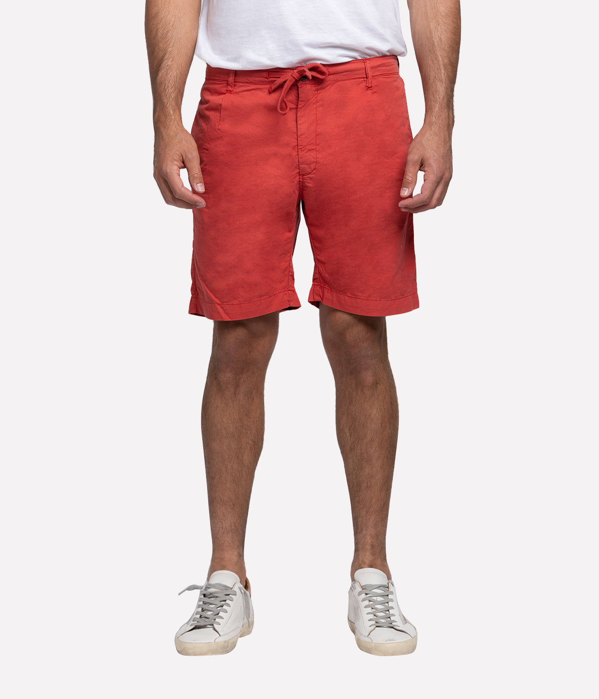 Tank Woven Shorts in Brick
