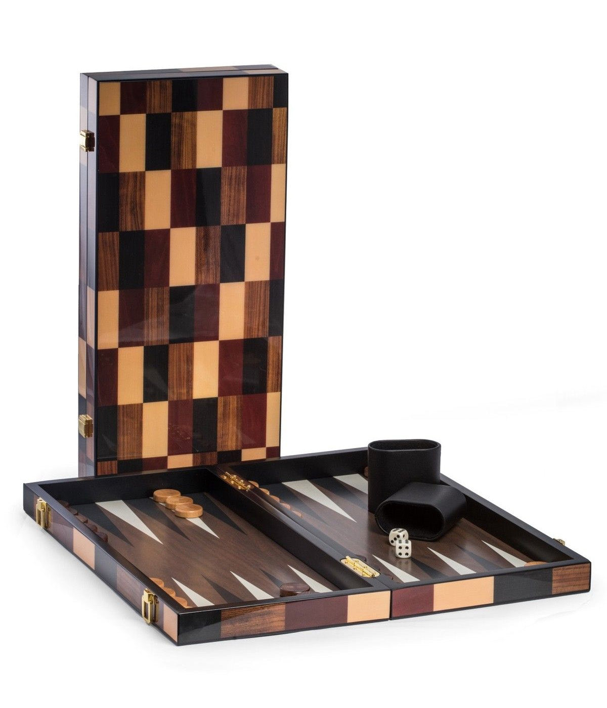 Backgammon Set in Wood