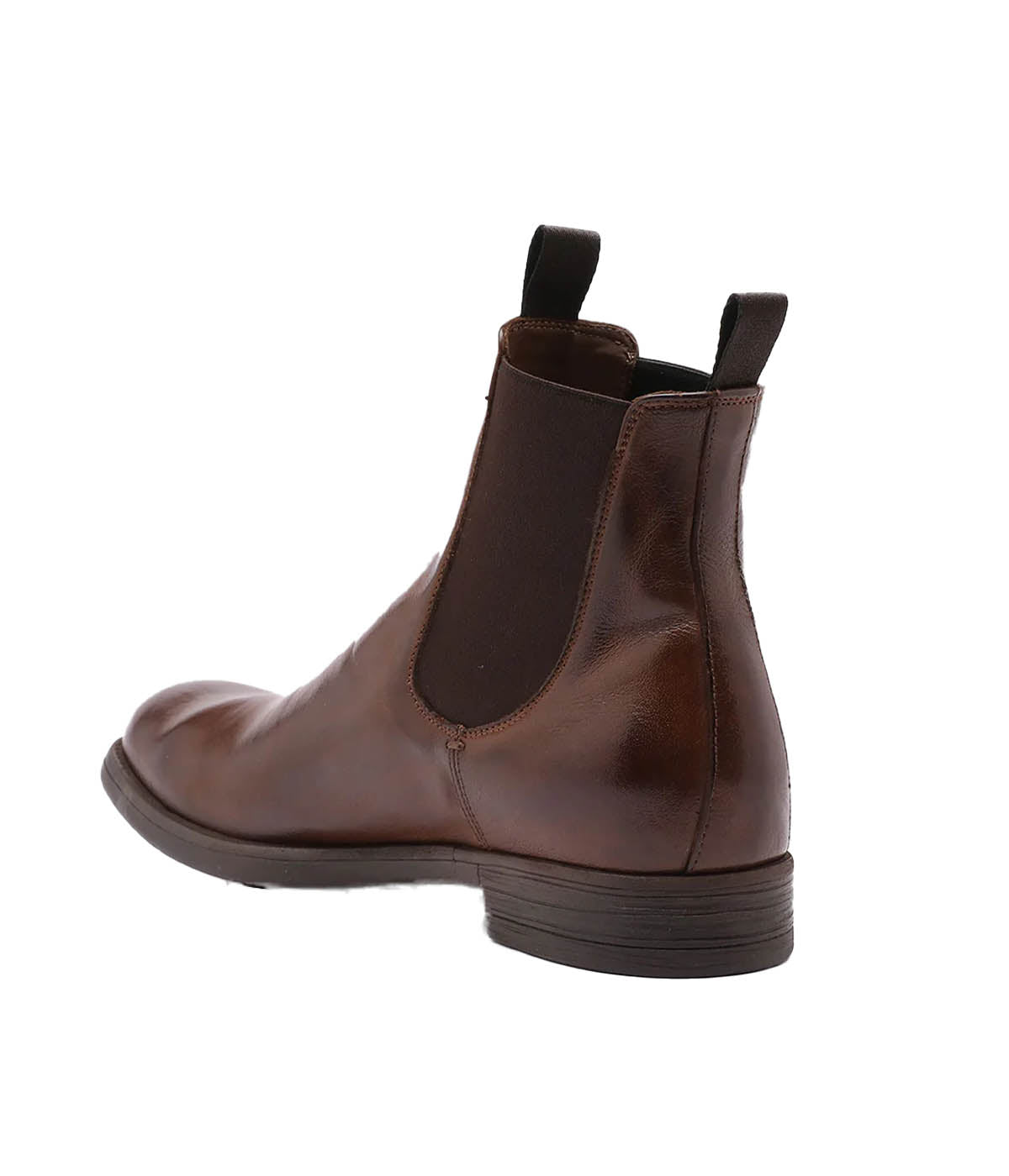 Chronicle Leather Chelsea Boots in Cigar