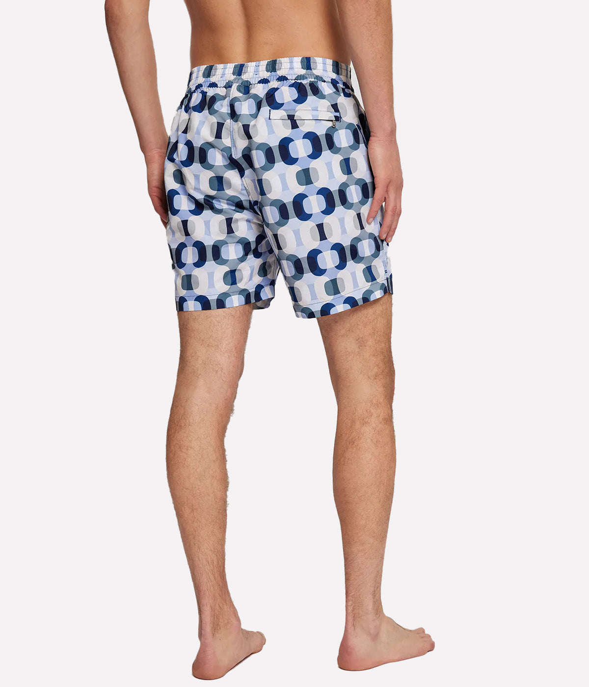 *FINAL SALE *Classic Swim Short Ipanema Mirage in Coconut Milk & Navy